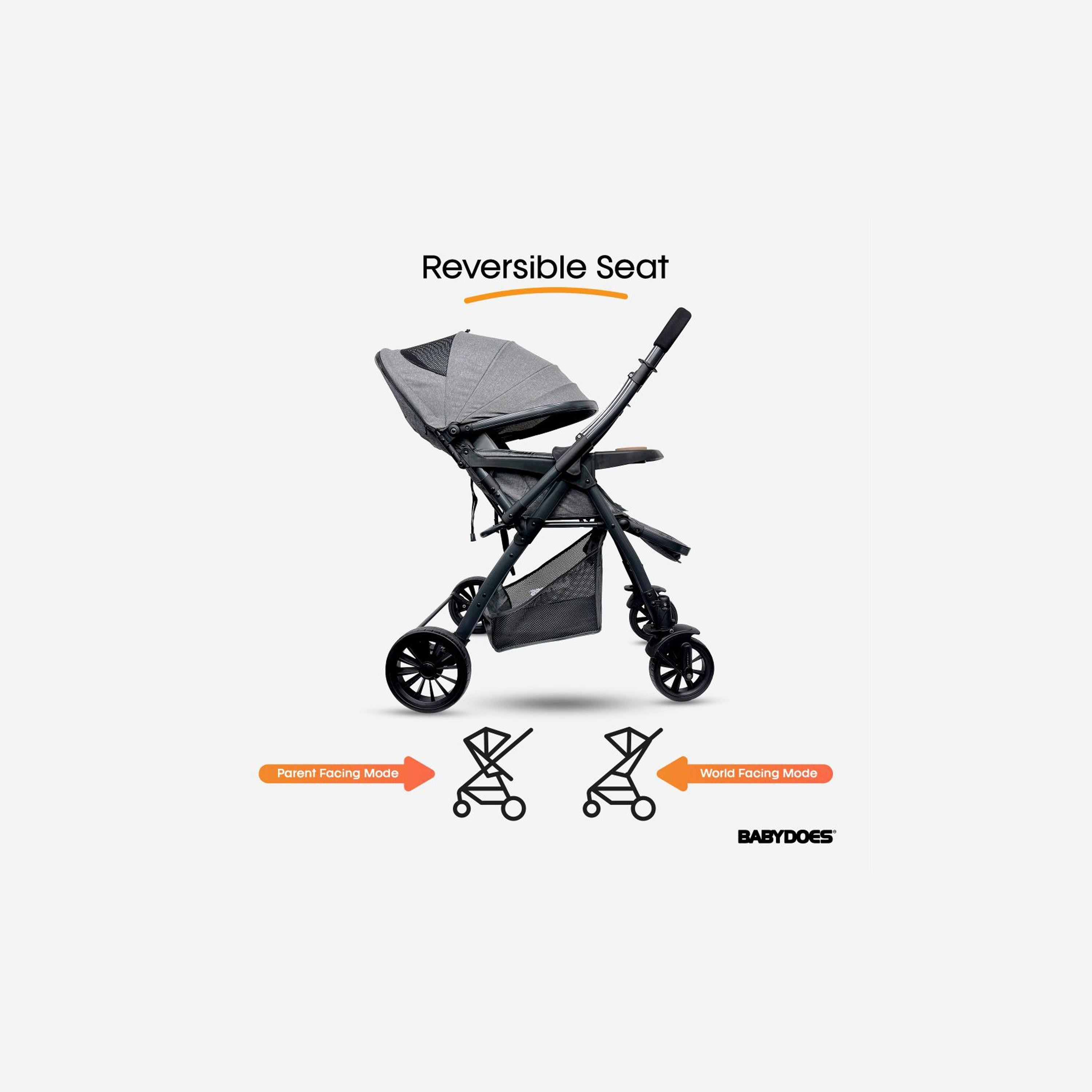 Babydoes MALTOZ Stroller with Reversable Handle - 0-4 Years-baby-gear-strollersandprams-strollers-image-4