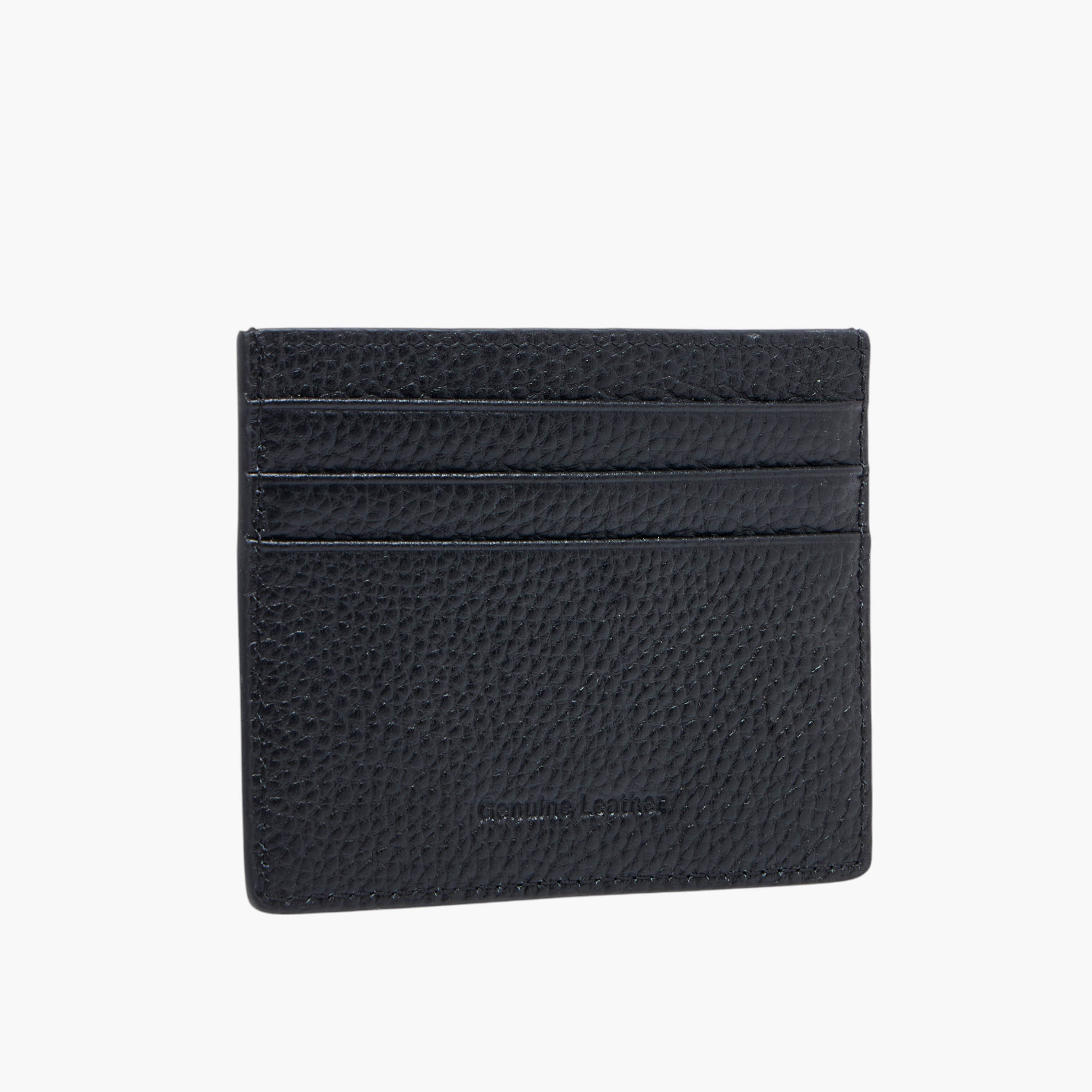 Duchini Textured Card Holder with Open Top-men-beltsandwallets-wallets-image-2