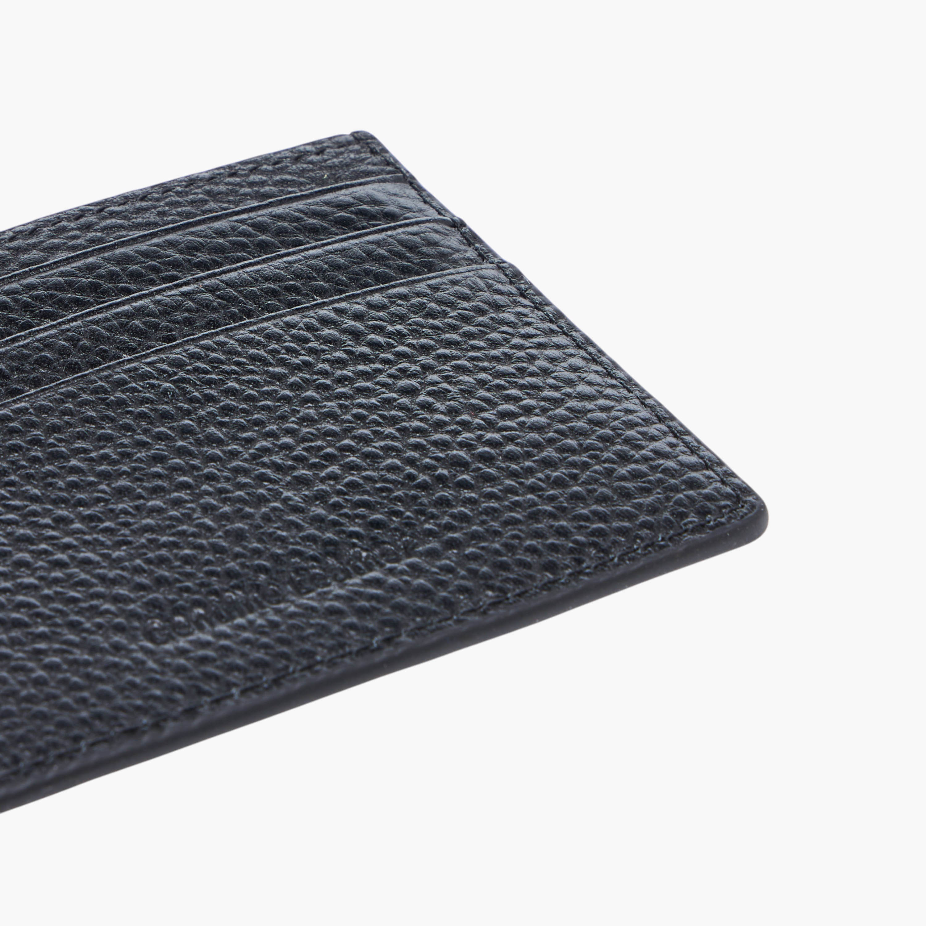Duchini Textured Card Holder with Open Top-men-beltsandwallets-wallets-image-4
