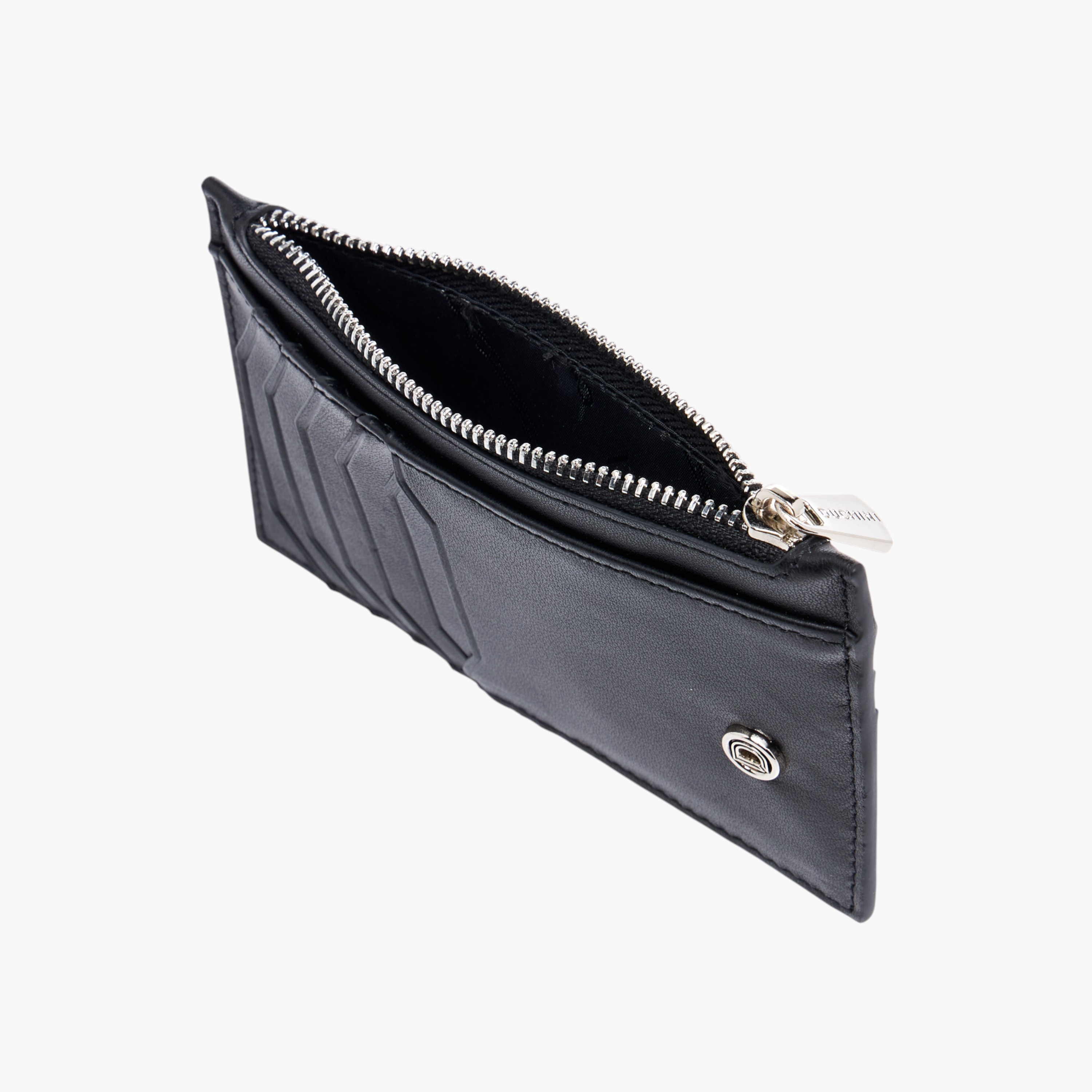 Duchini Textured Card Holder with Zip Closure-men-beltsandwallets-wallets-image-6