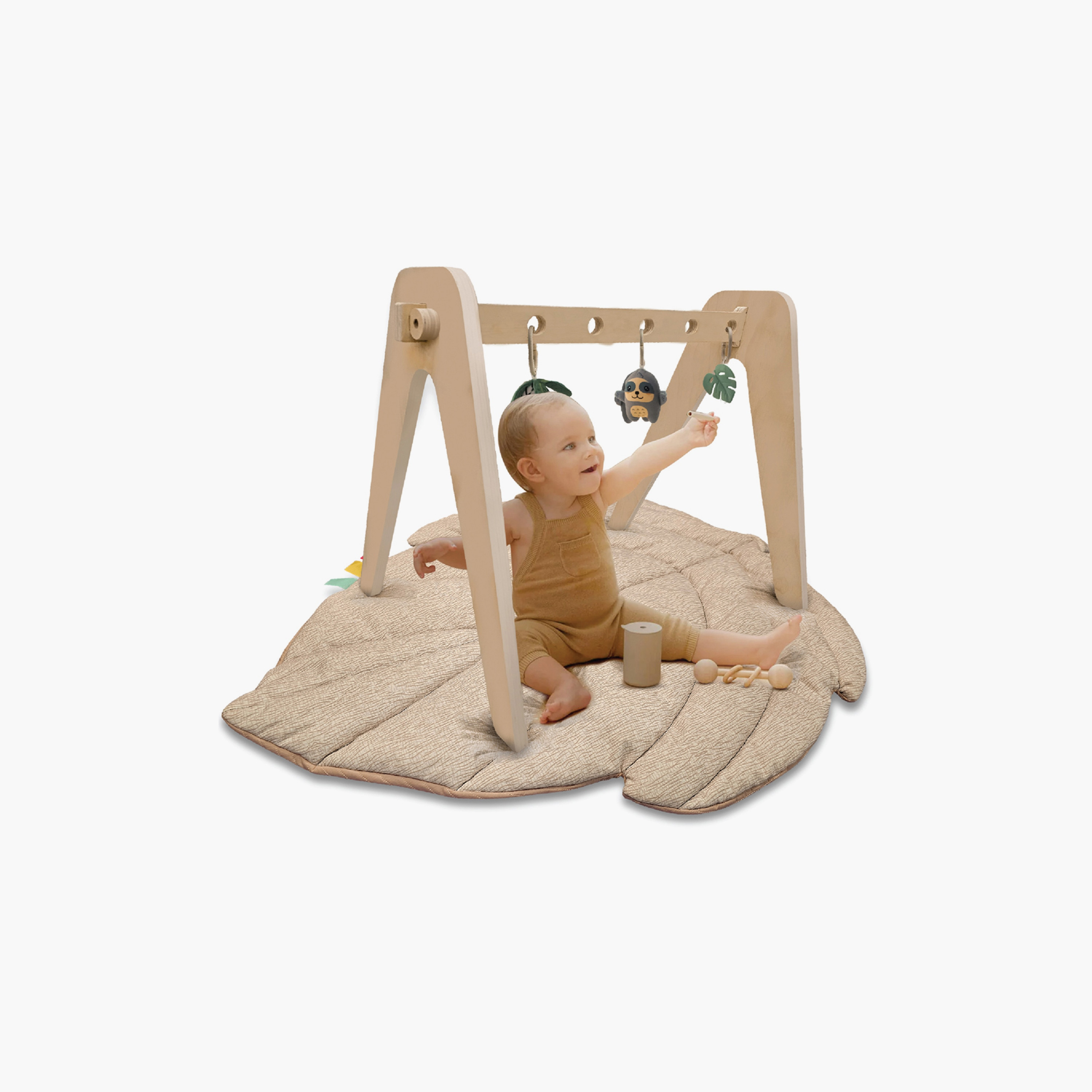 Moon Natures Nook Maple Leaf Shaped Playmat-baby-infantactivity-playpensandplaymats-image-2