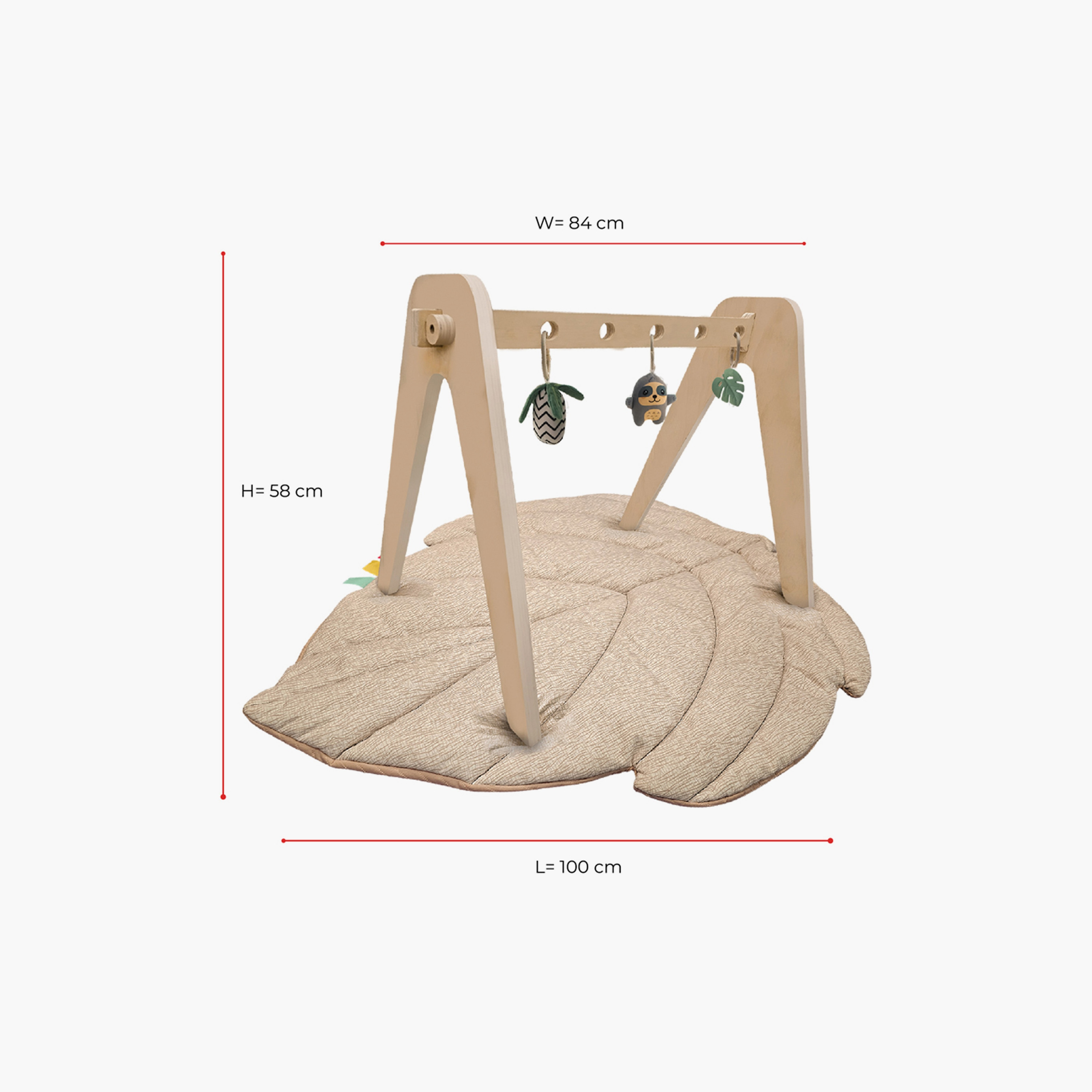 Moon Natures Nook Maple Leaf Shaped Playmat-baby-infantactivity-playpensandplaymats-image-4