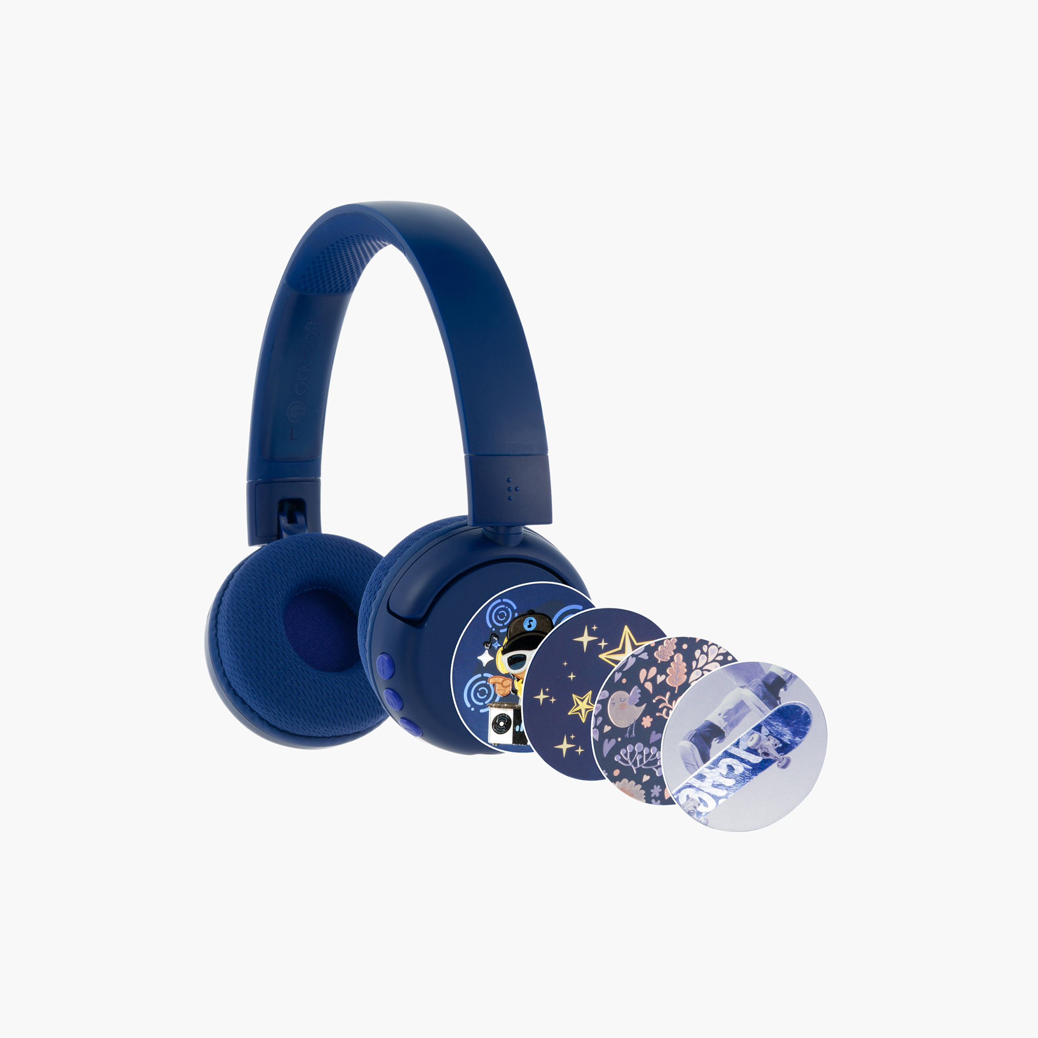 BuddyPhones Pop Fun Wireless Headphones with Charge and Audio Cable-electronics-headphonesandearphones-image-1