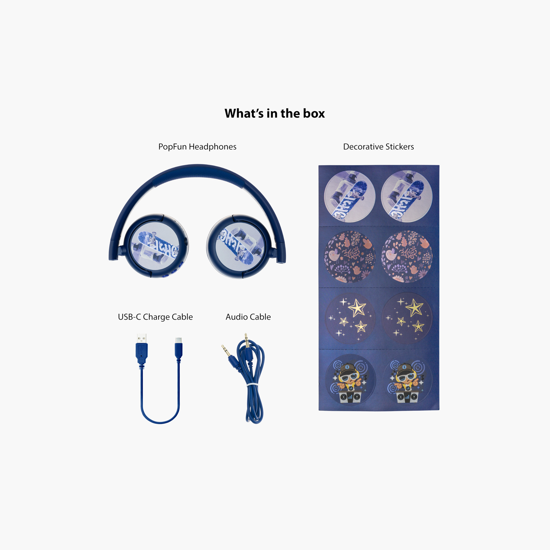سماعات لاسلكية مع كابل شحن وصوت بوب فن من بادي فونز-electronics-headphonesandearphones-image-3
