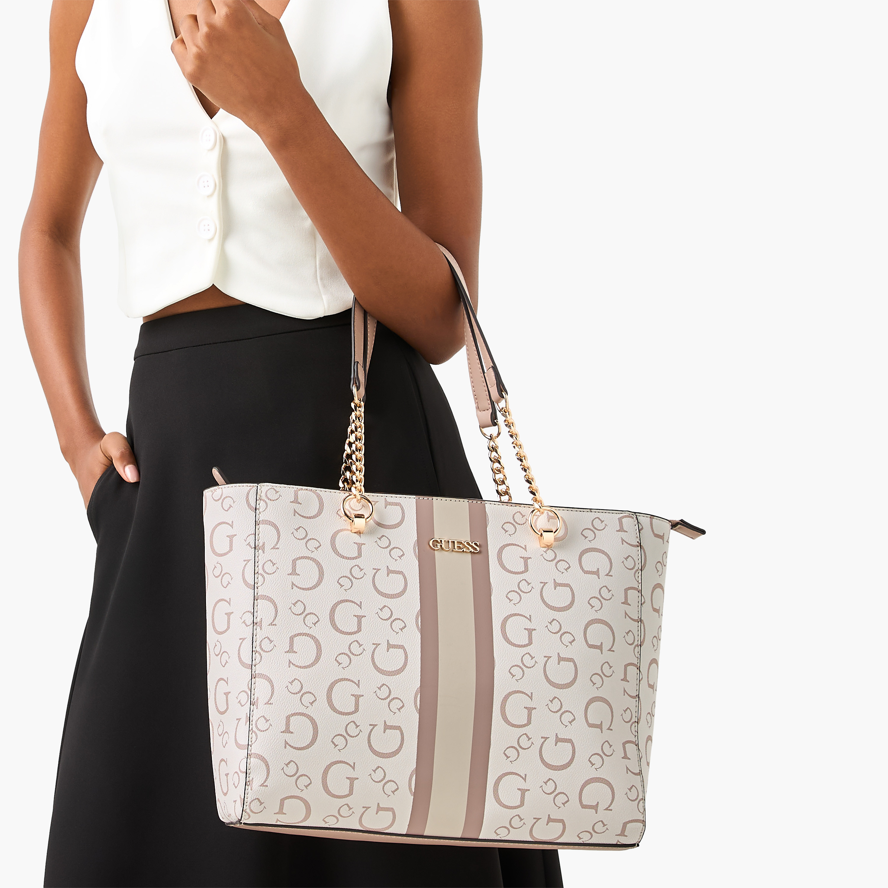 شنطة توتي بمقبض مزدوج وطبعات مونوجرام بريكين من جيس-women-bagsandwallets-handbags-image-2