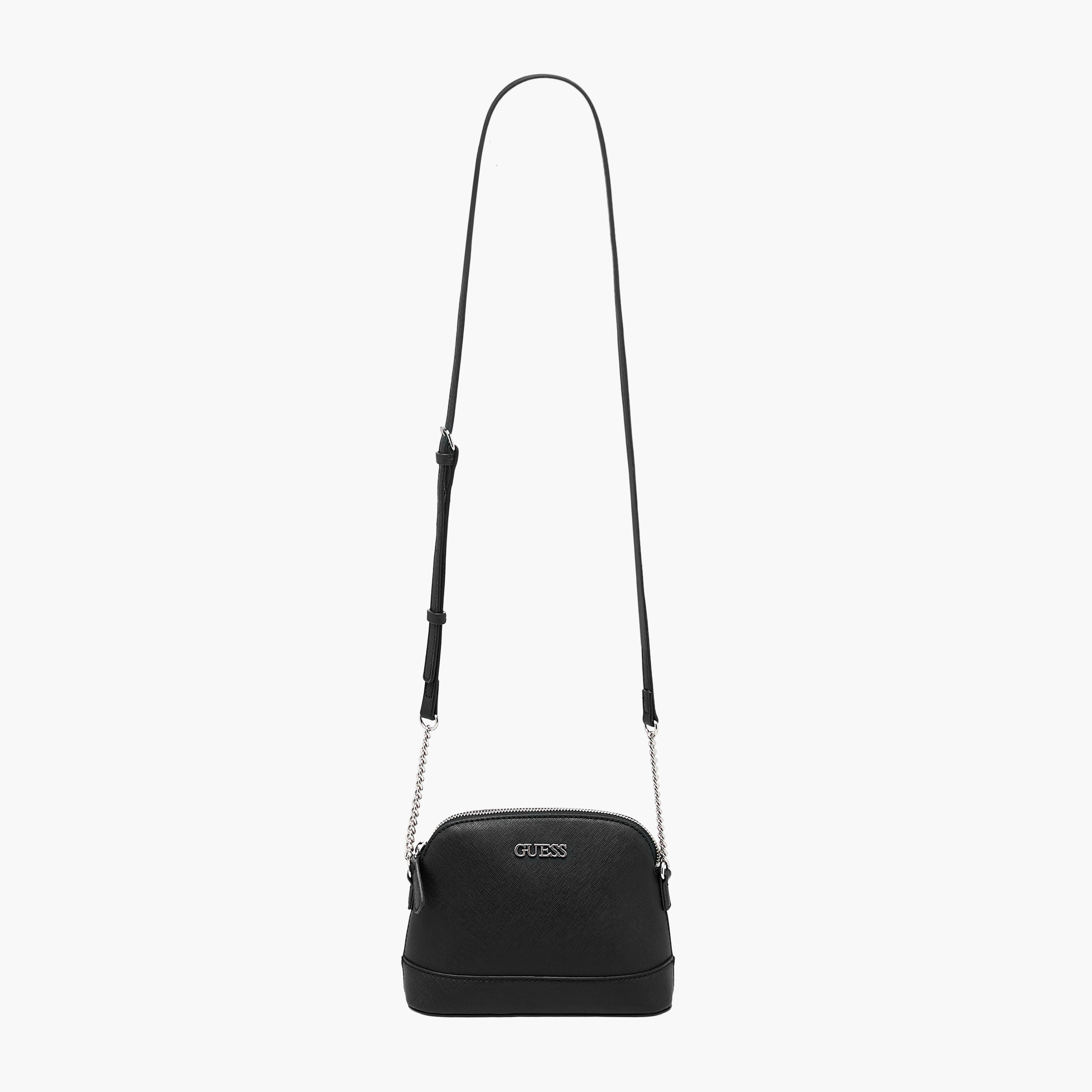 Guess Tidewood Textured Mini Crossbody Bag with Zip Closure-women-bagsandwallets-handbags-image-3