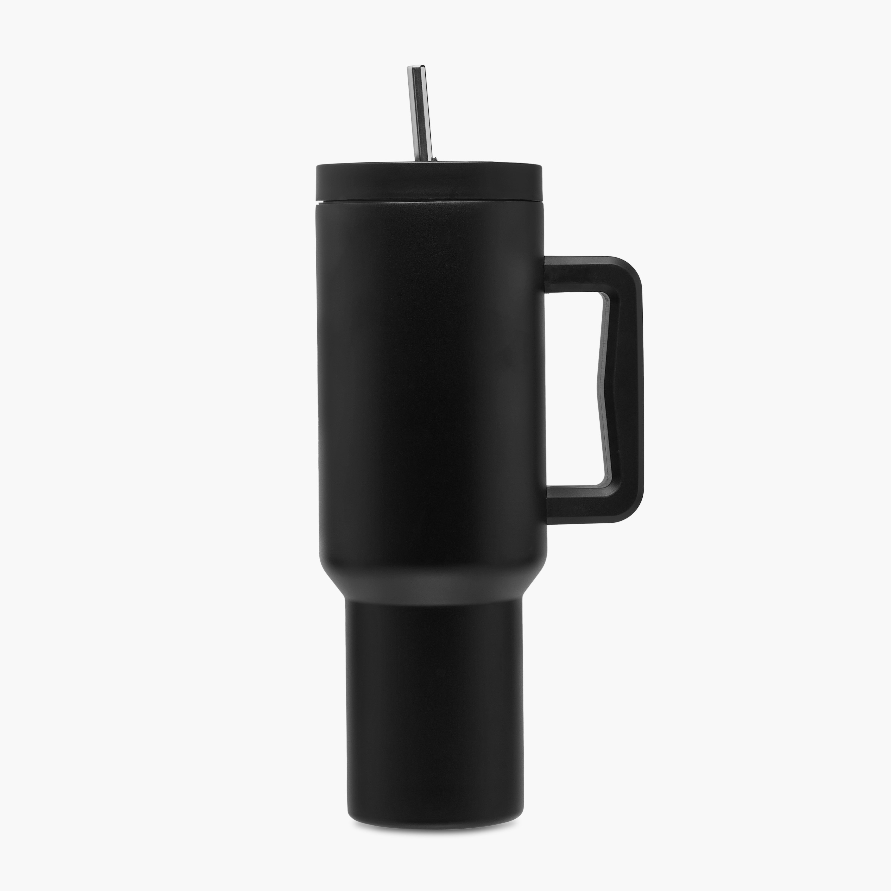 مج سادة عازل للحرارة بجدار مزدوج وقشّة - 1.2 لتر-household-dining-teaandcoffee-travelmugsandsippers-image-1