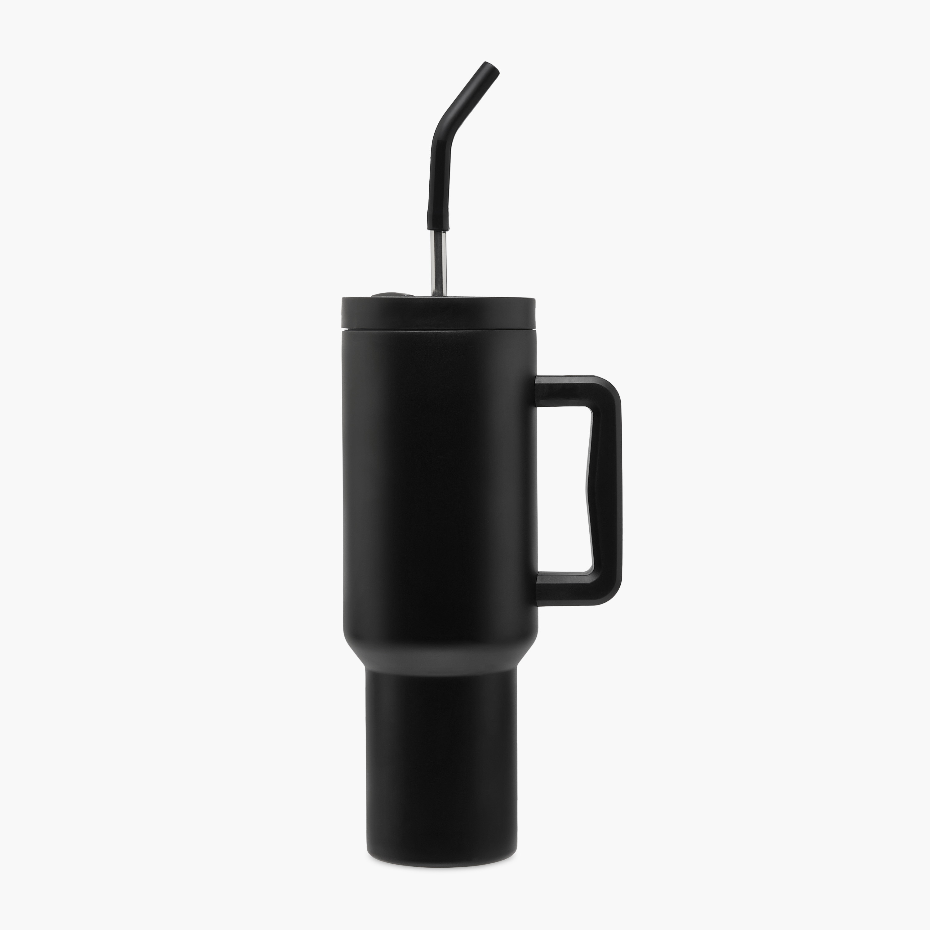 مج سادة عازل للحرارة بجدار مزدوج وقشّة - 1.2 لتر-household-dining-teaandcoffee-travelmugsandsippers-image-2