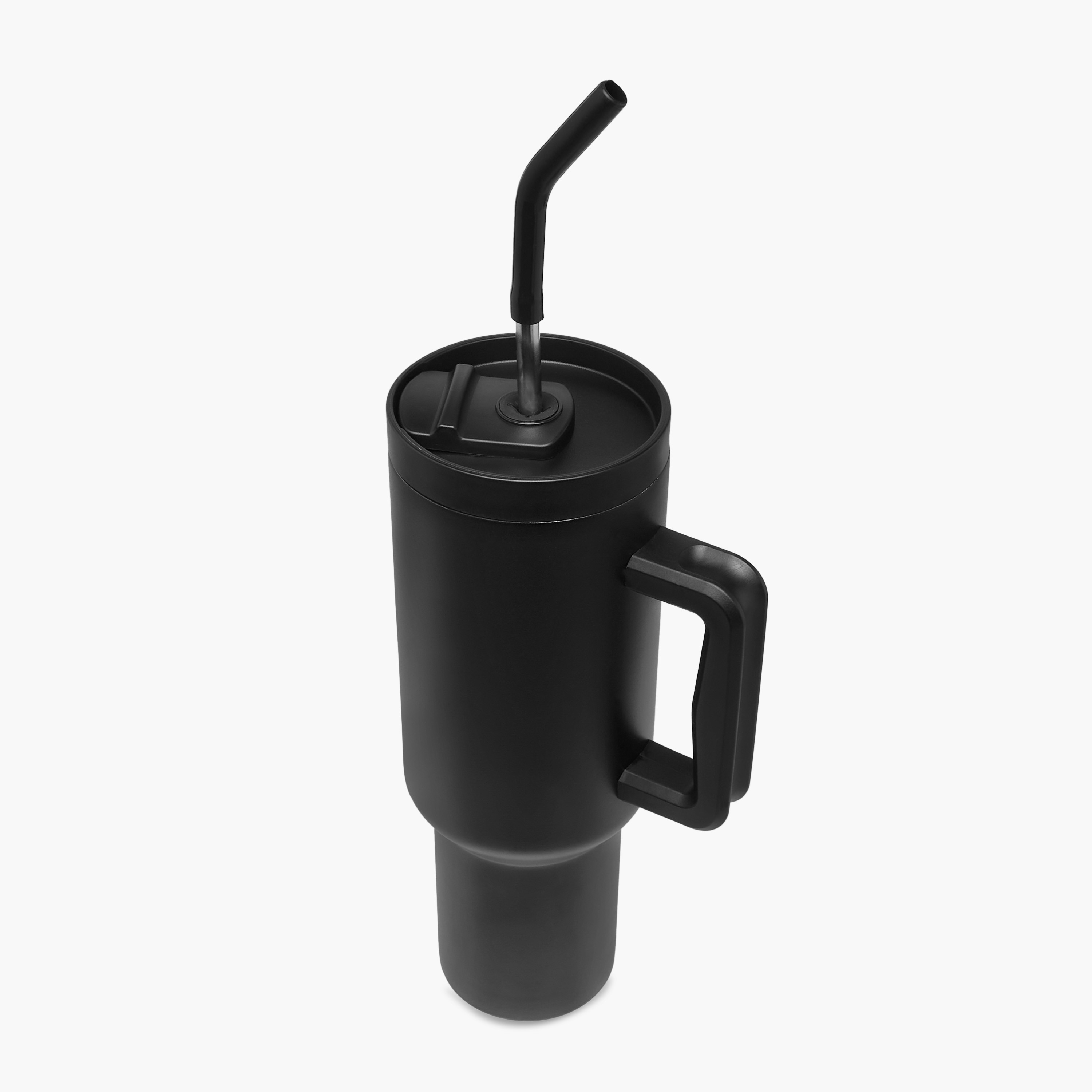 مج سادة عازل للحرارة بجدار مزدوج وقشّة - 1.2 لتر-household-dining-teaandcoffee-travelmugsandsippers-image-4