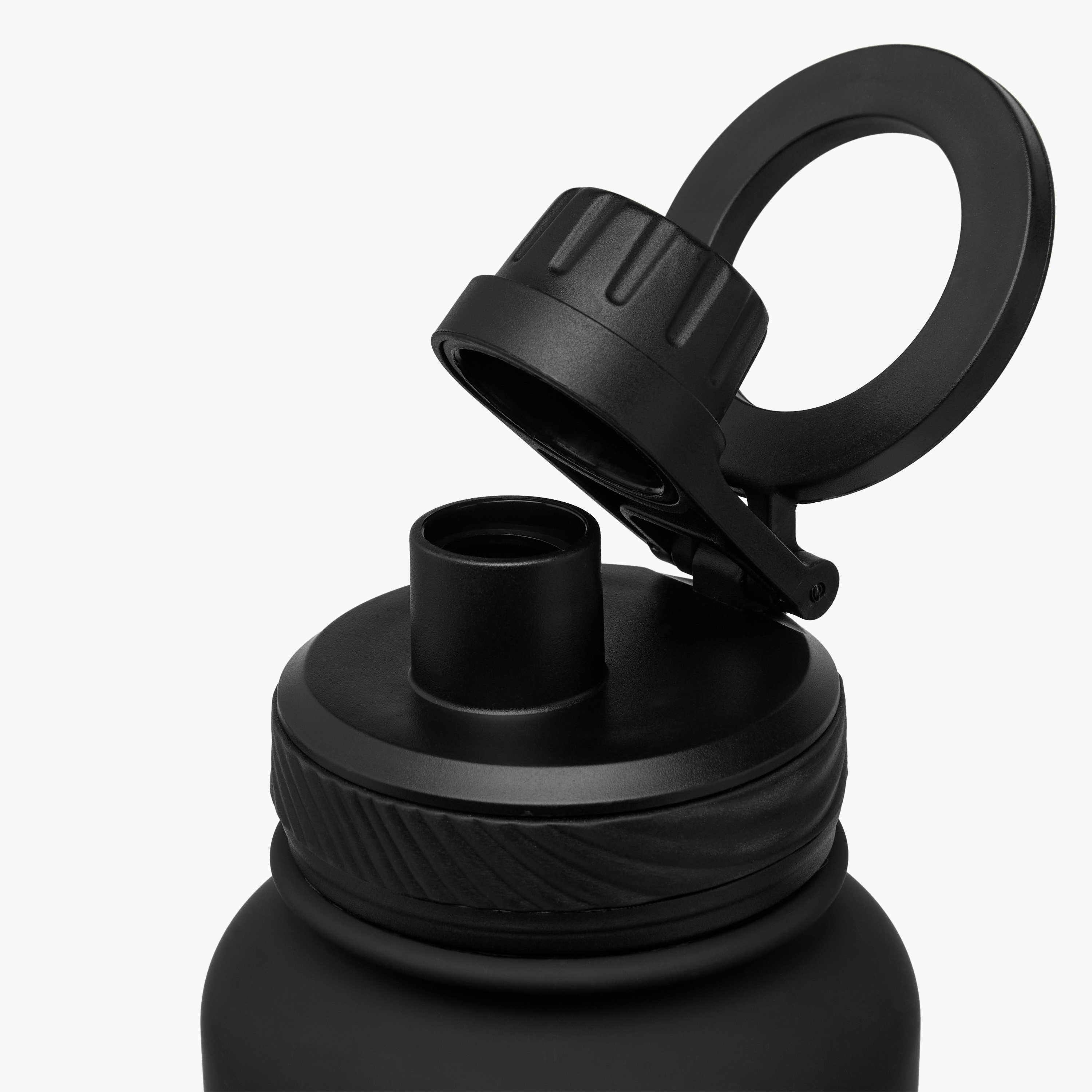 Solid Double Wall Vacuum Sipper Water Bottle with Magnetic Lid - 1 L-school-waterbottles-image-4