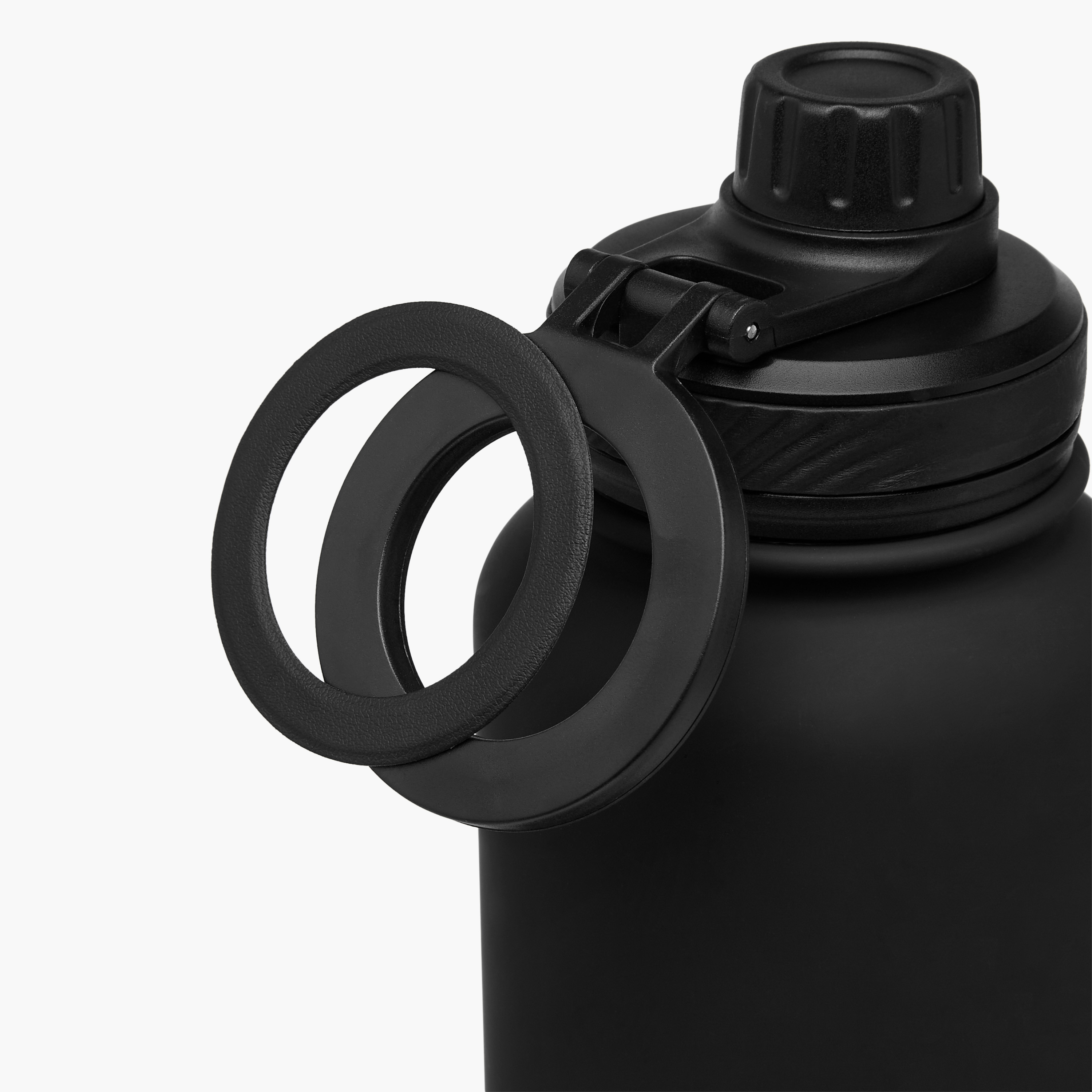 Solid Double Wall Vacuum Sipper Water Bottle with Magnetic Lid - 1 L-school-waterbottles-image-5