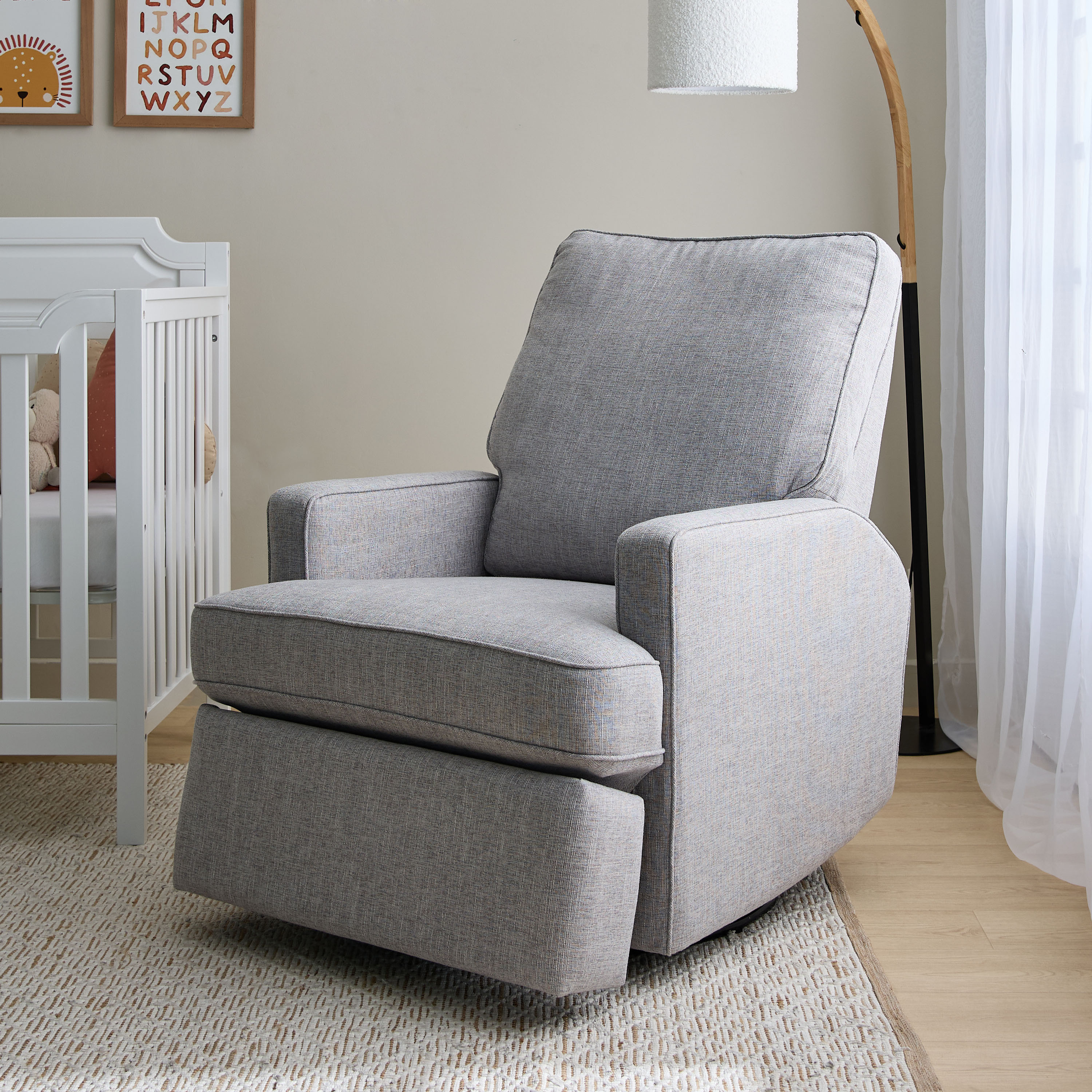 كرسي استرخاء كوين بمقعدين منزلق من جيجلز-baby-nursery-furniture-rockingchairs-image-7