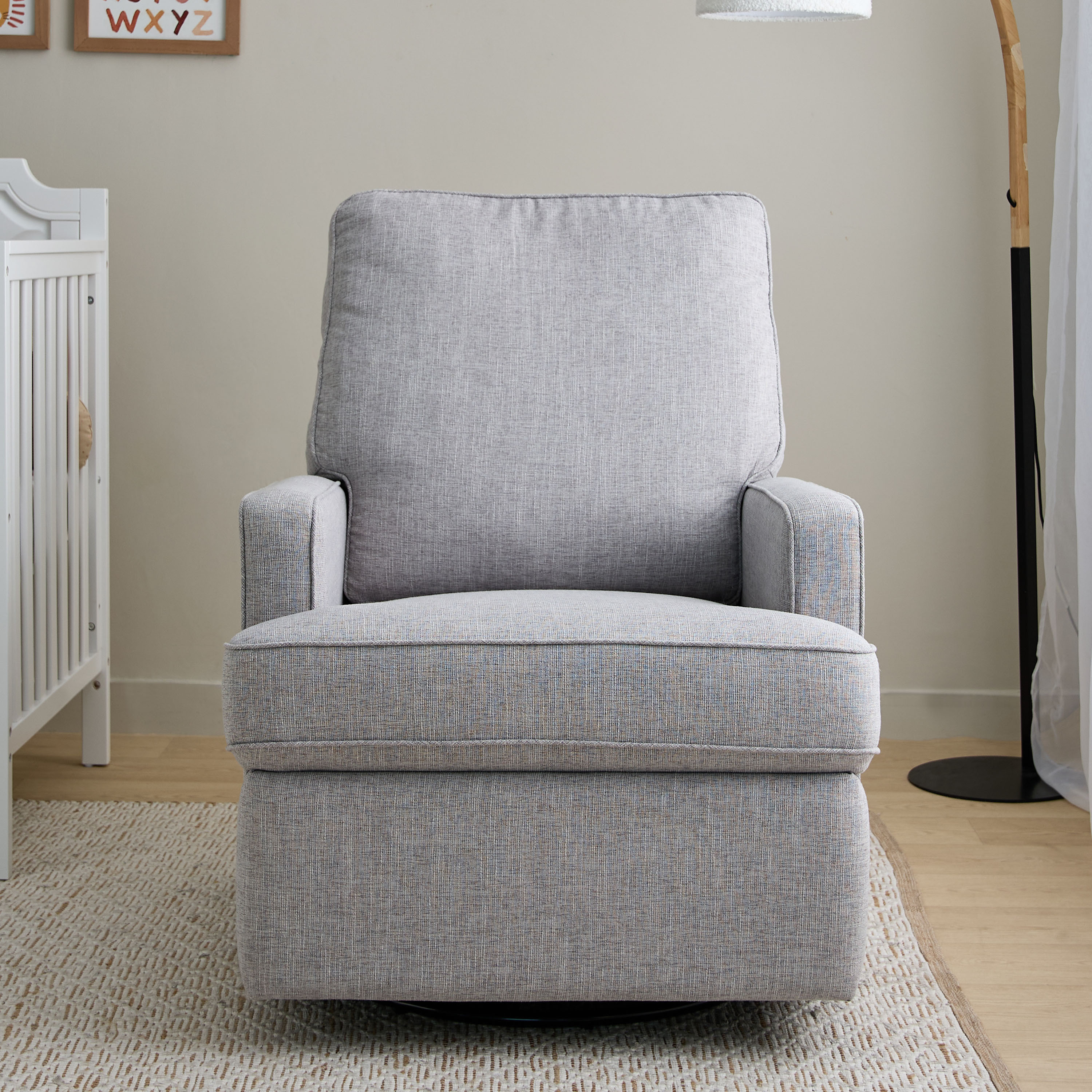 كرسي استرخاء كوين بمقعدين منزلق من جيجلز-baby-nursery-furniture-rockingchairs-image-5