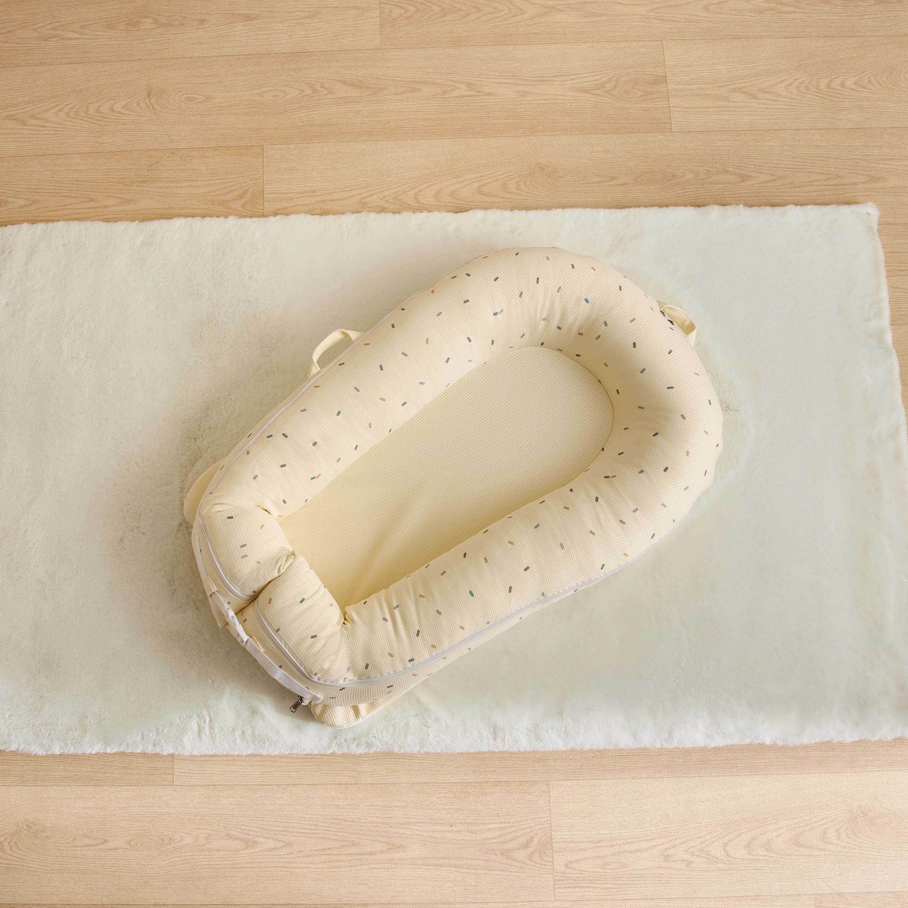 Giggles Waffle Texture Sleeping Bag with Mosquito Net-baby-nursery-blanketsandswaddles-swaddlesandsleepingbags-image-5