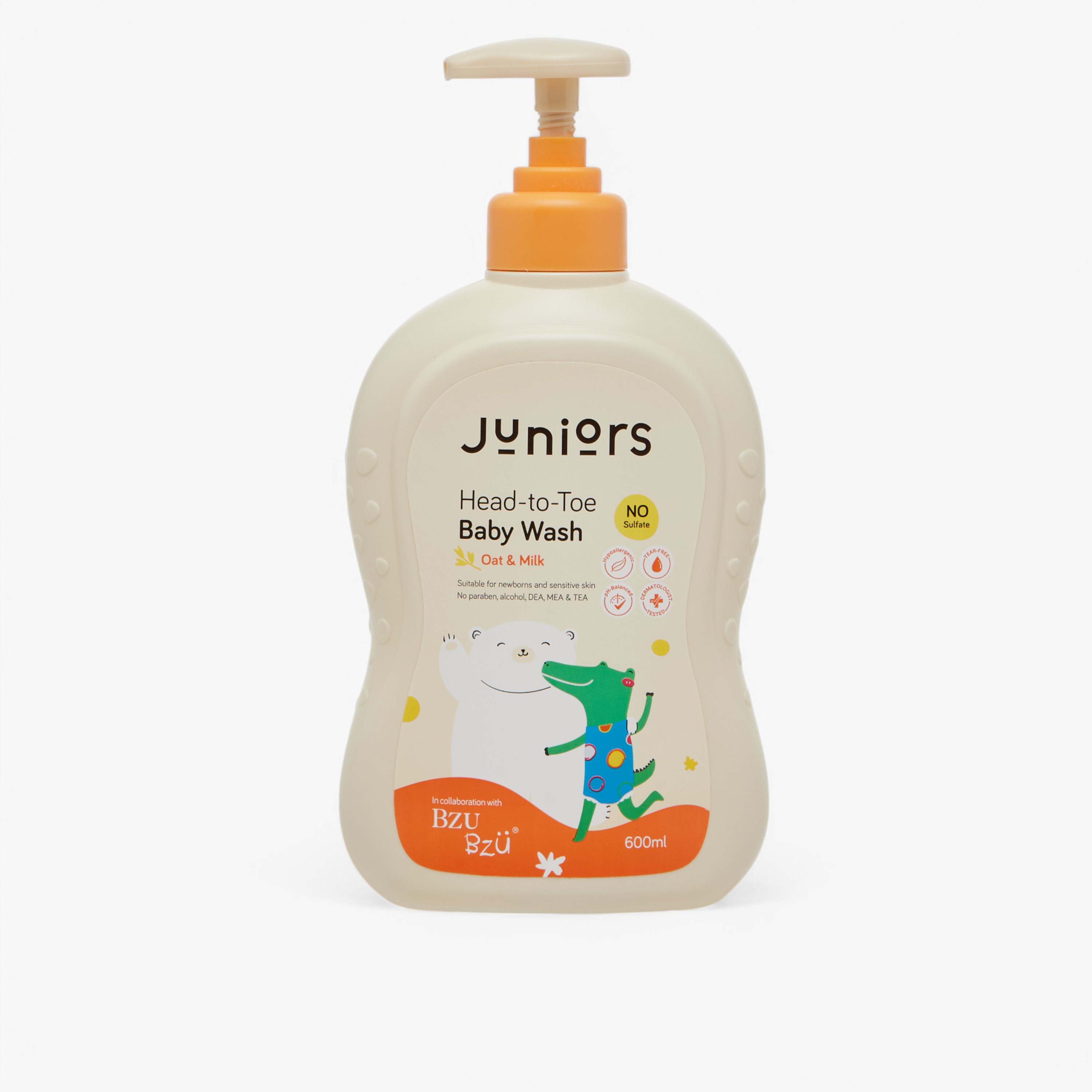 غسول أطفال هيد تو تو من جونيورز - 600 مل-baby-bathandcare-hairbodyskincare-image-5
