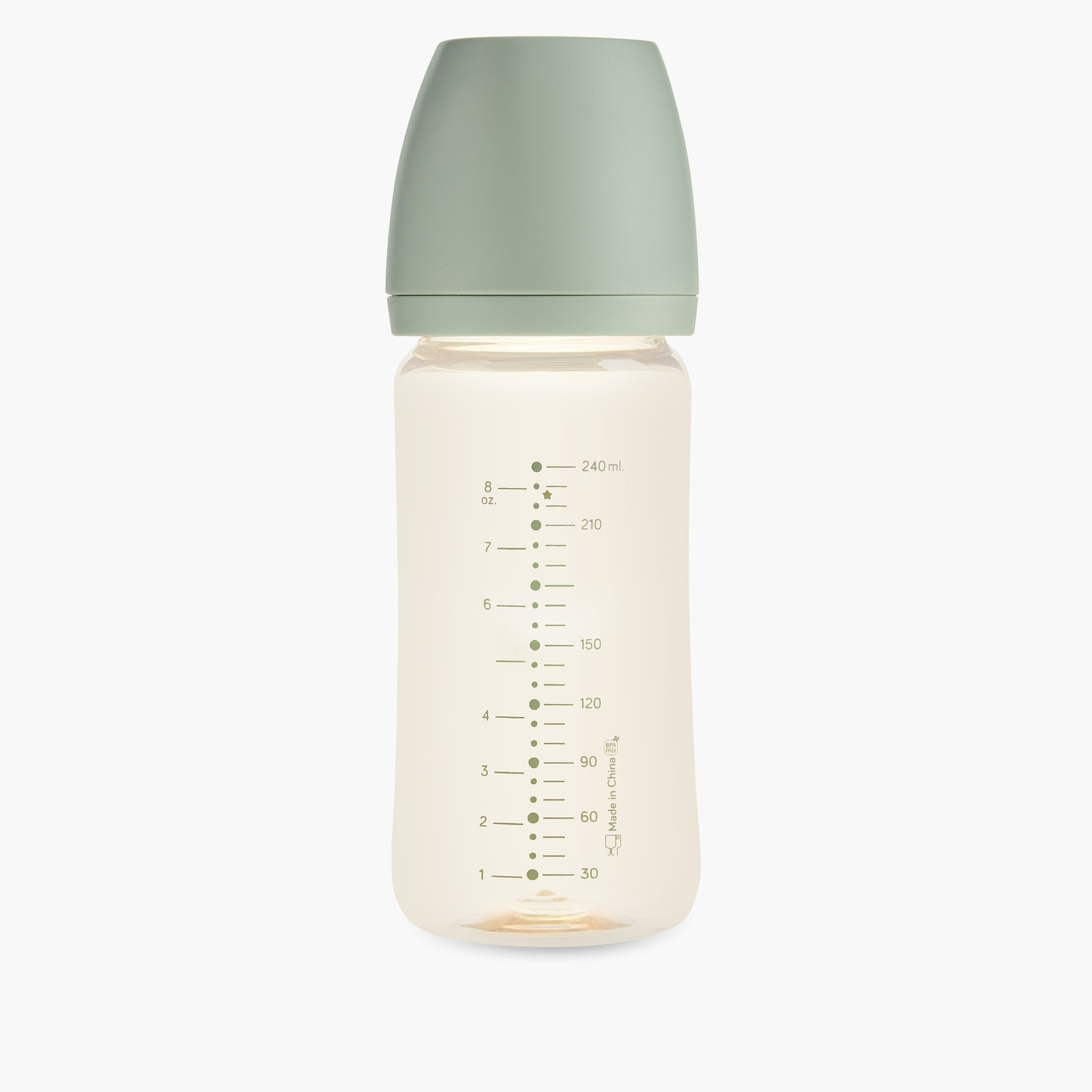 Giggles Feeding Bottle with Star Print, 240 ml-baby-feeding-feedingbottles-bottlesandteats-image-2