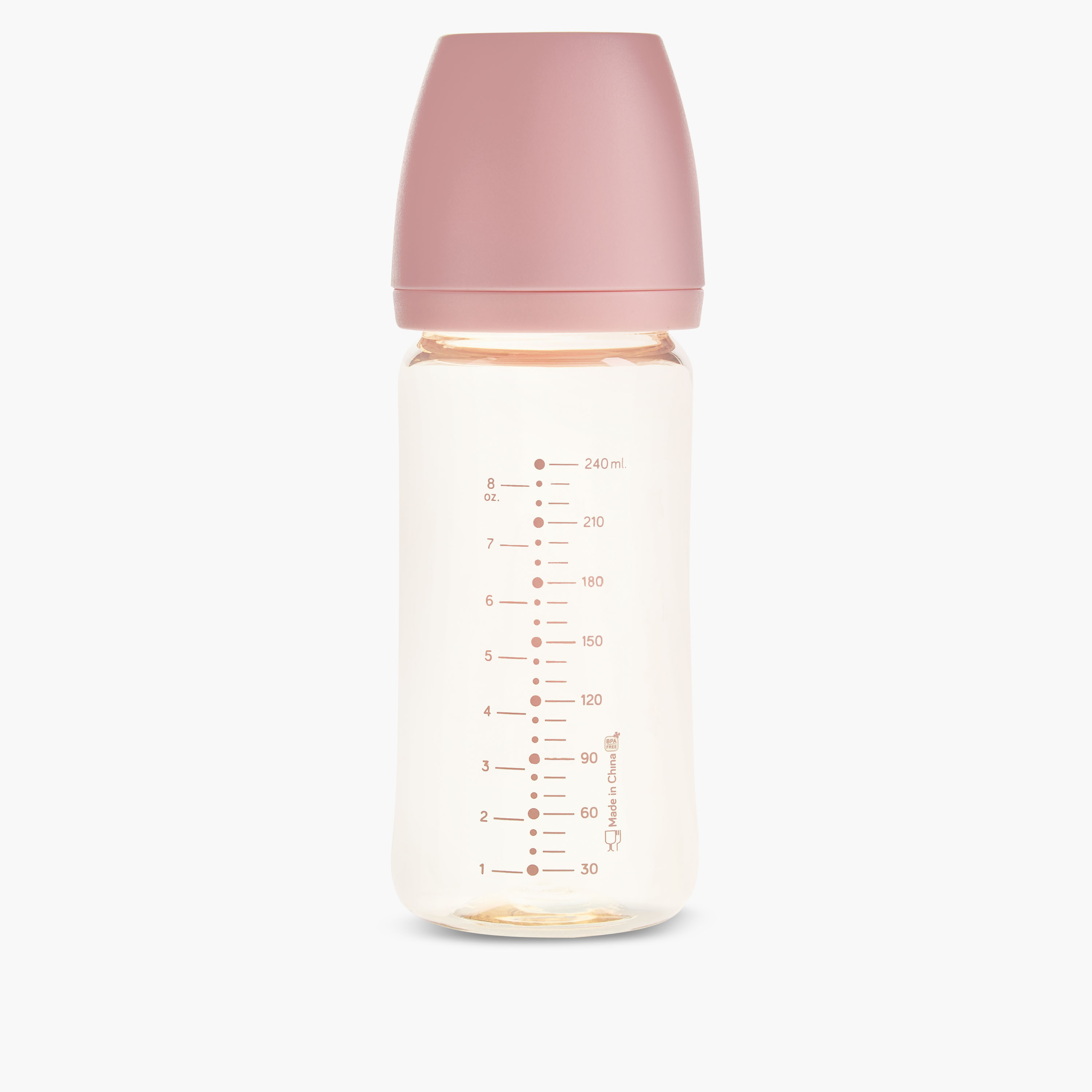 Giggles Feeding Bottle with Star Print, 240 ml-baby-feeding-feedingbottles-bottlesandteats-image-2
