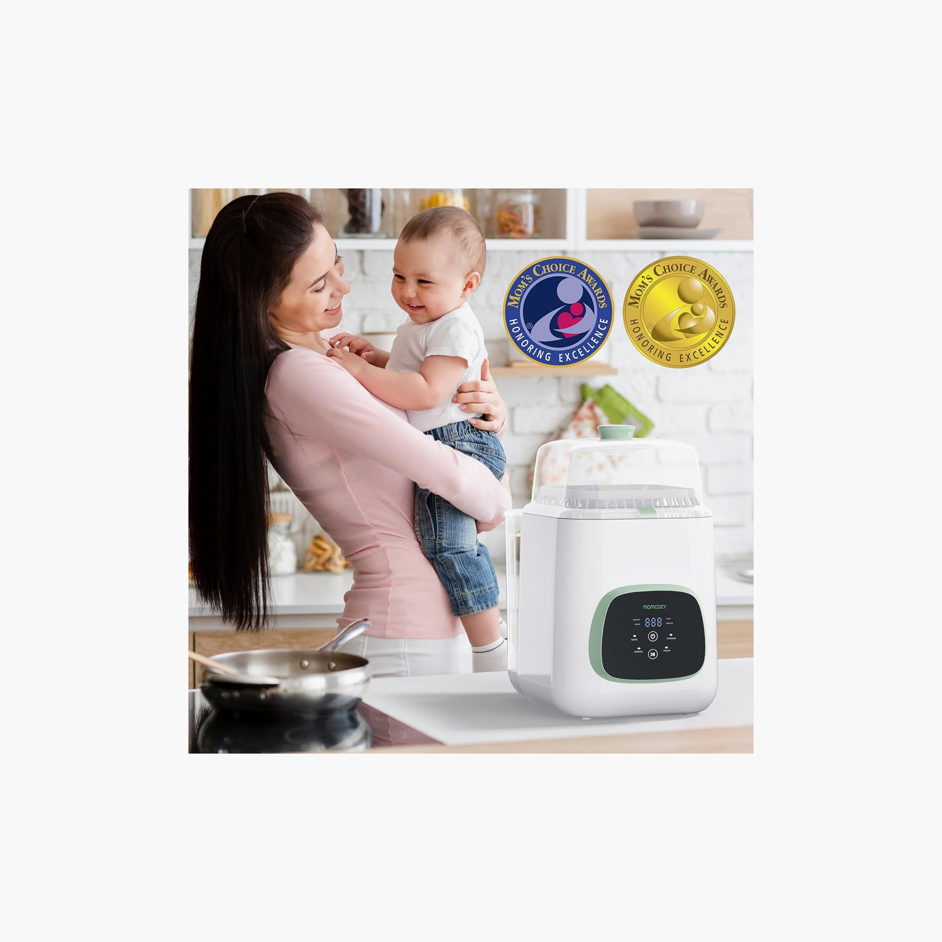 Momcozy KleanPal Touch Screen Bottle Washer, Sterilizer & Dryer-baby-feeding-sterilizersandwarmers-image-8