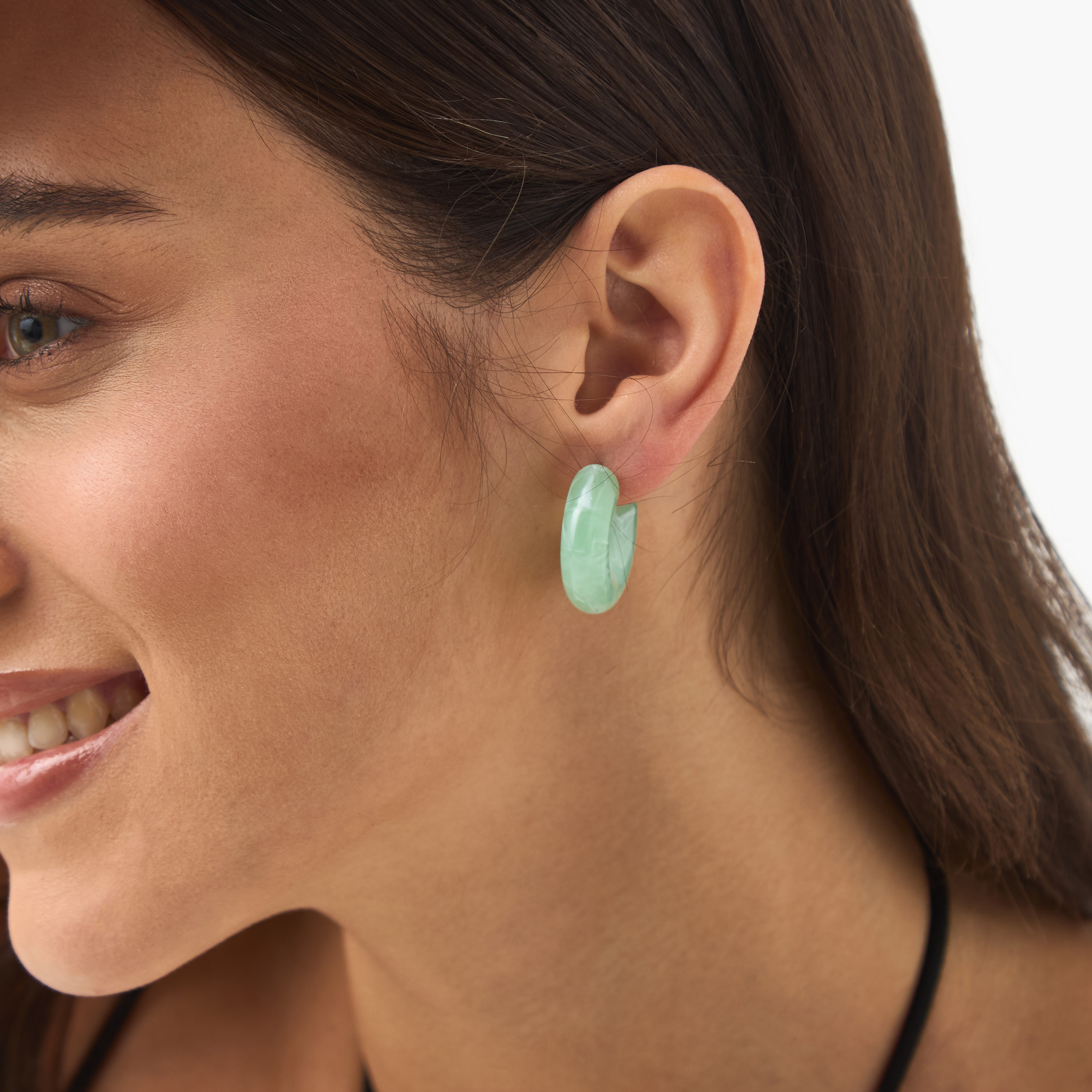 حلقان متنوعة بمكبس إغلاق خلفي - طقم 9 أزواج-women-watchesandjewellery-jewellery-earrings-image-2