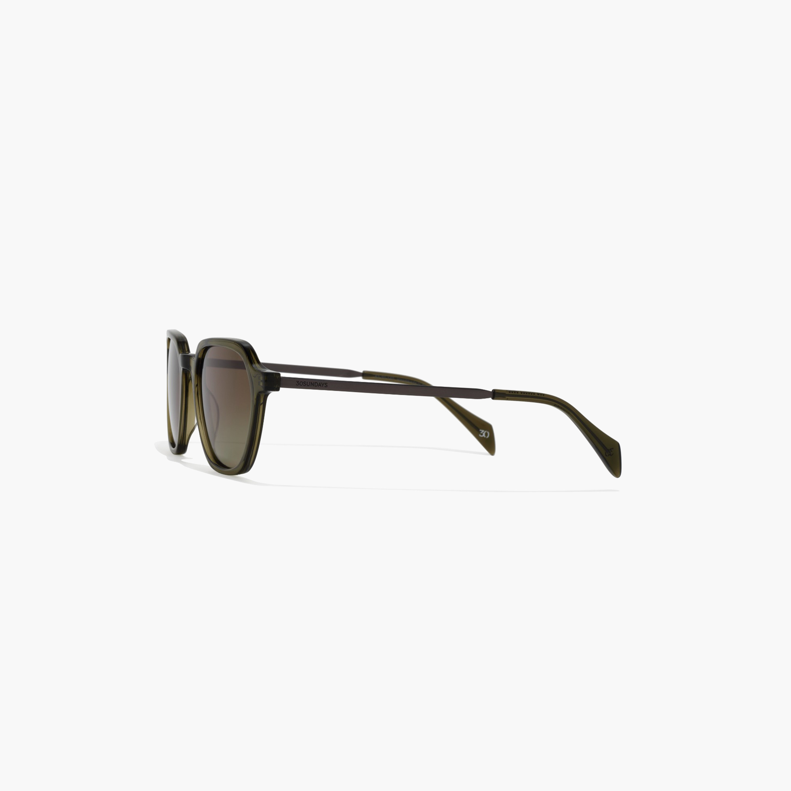30Sundays Polarized 52MM Green Geometric Sunglasses 30S-000303-0606p-men-sunglasses-image-3