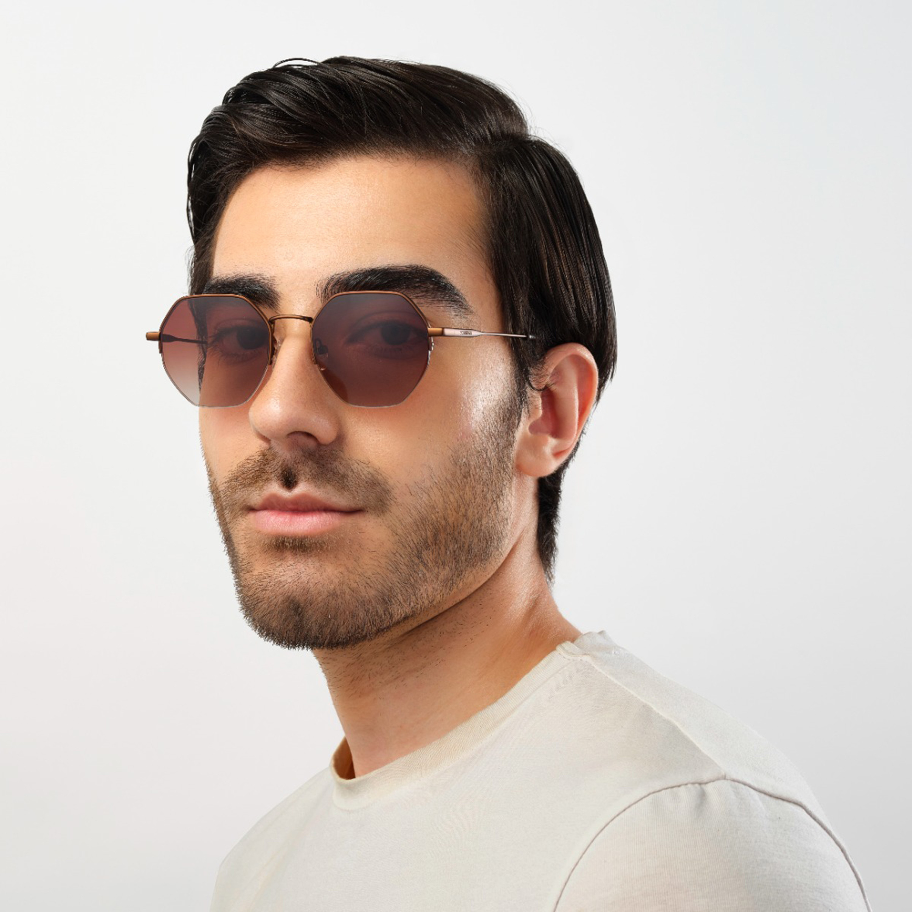 30Sundays 50MM Brown Geometric Sunglasses 30S-000305-0404-men-sunglasses-image-4