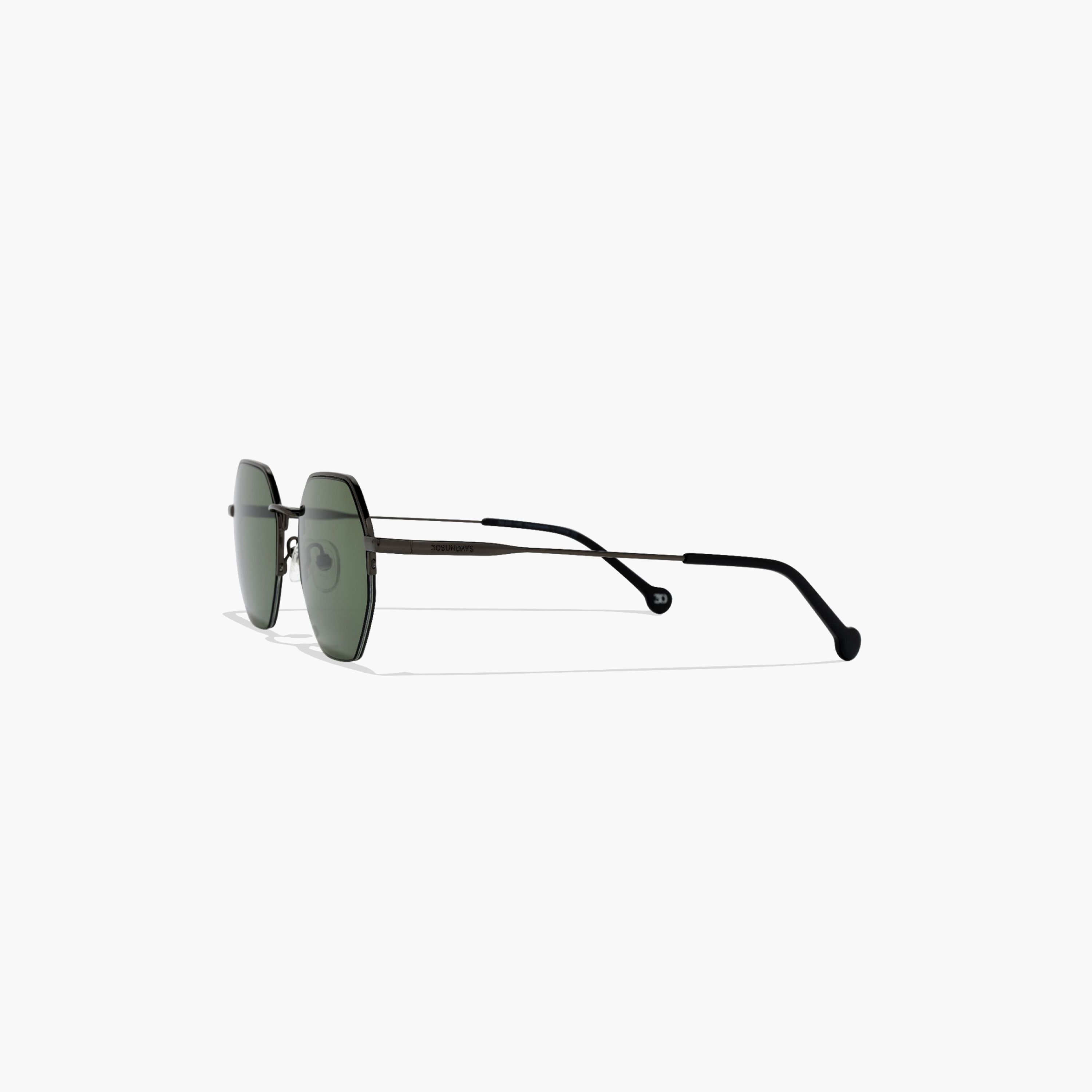 30صندايز-  نظارة شمسية هندسية خضراء   50 مم 30S-000305-0706-men-sunglasses-image-3
