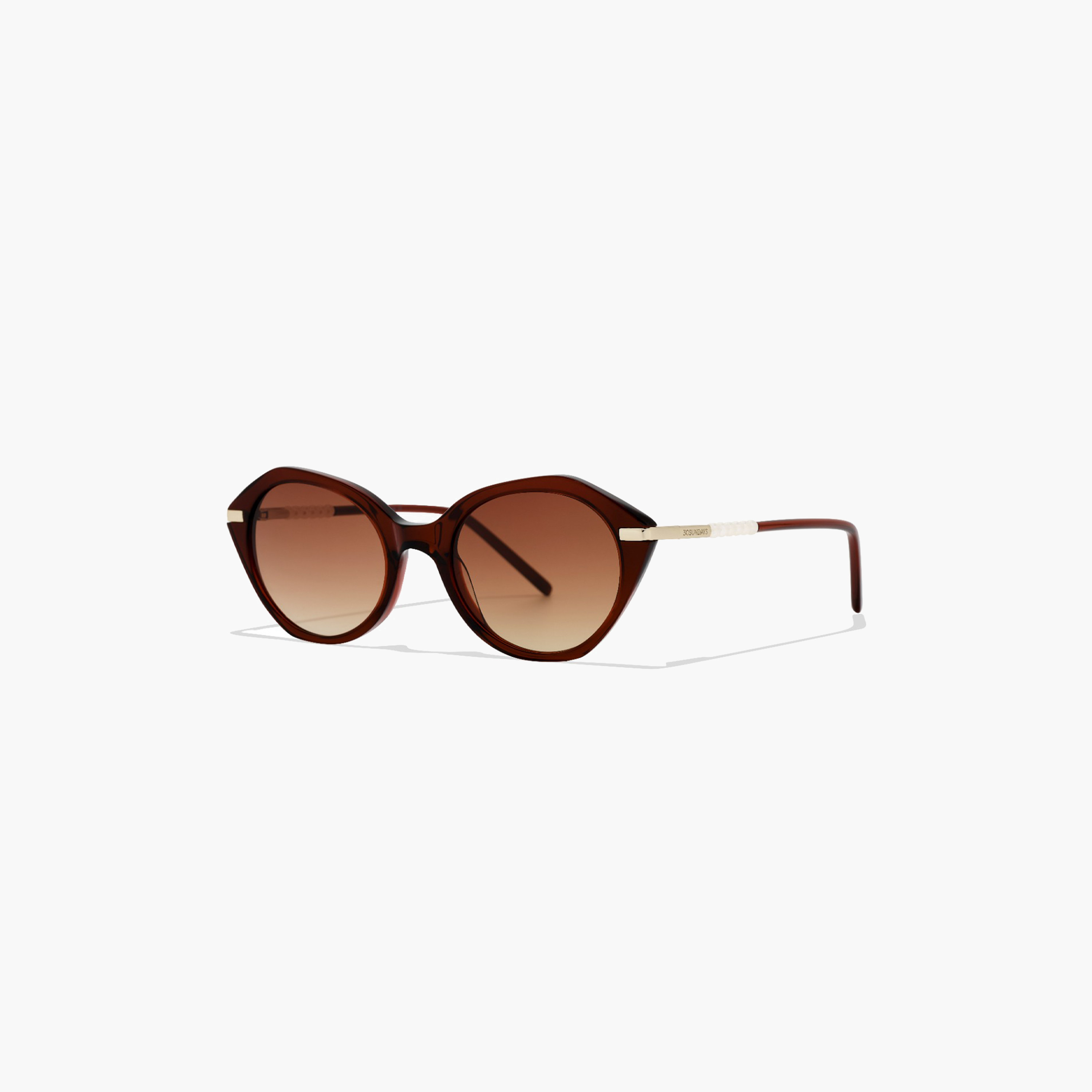 30صندايز-  نظارة شمسية هندسية بنية   49 مم 30S-000306-2604-women-sunglasses-image-2