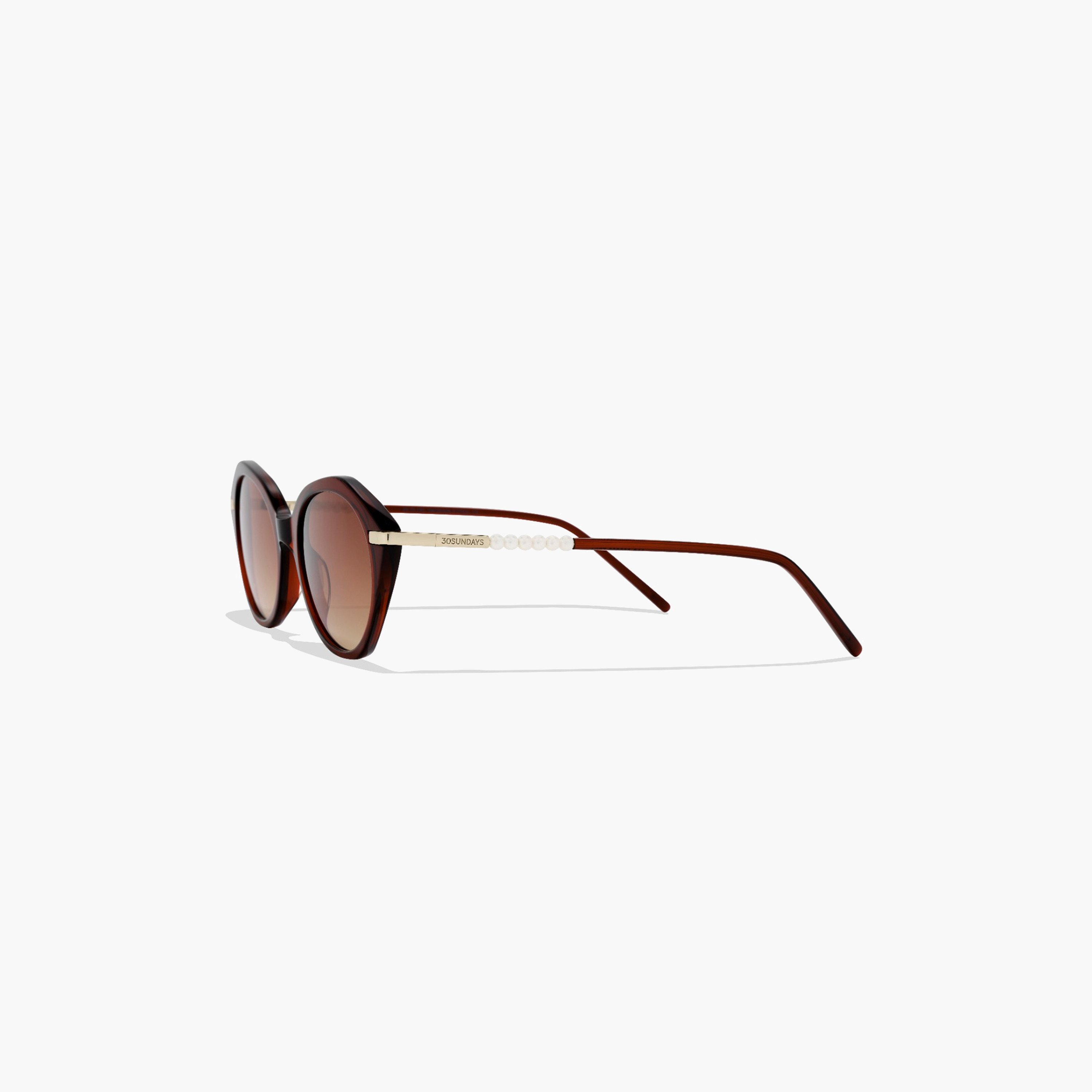 30صندايز-  نظارة شمسية هندسية بنية   49 مم 30S-000306-2604-women-sunglasses-image-3