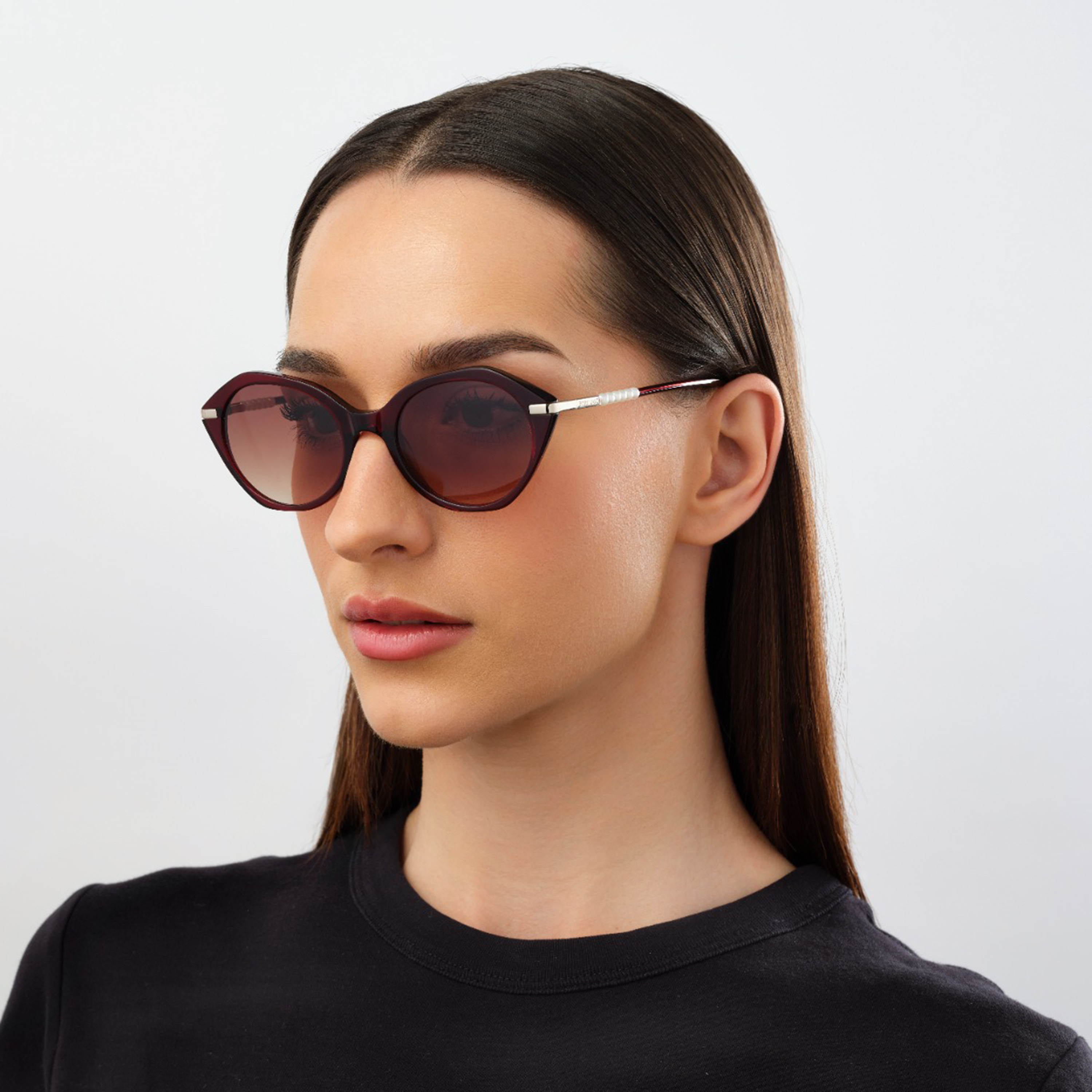 30صندايز-  نظارة شمسية هندسية بنية   49 مم 30S-000306-2604-women-sunglasses-image-4