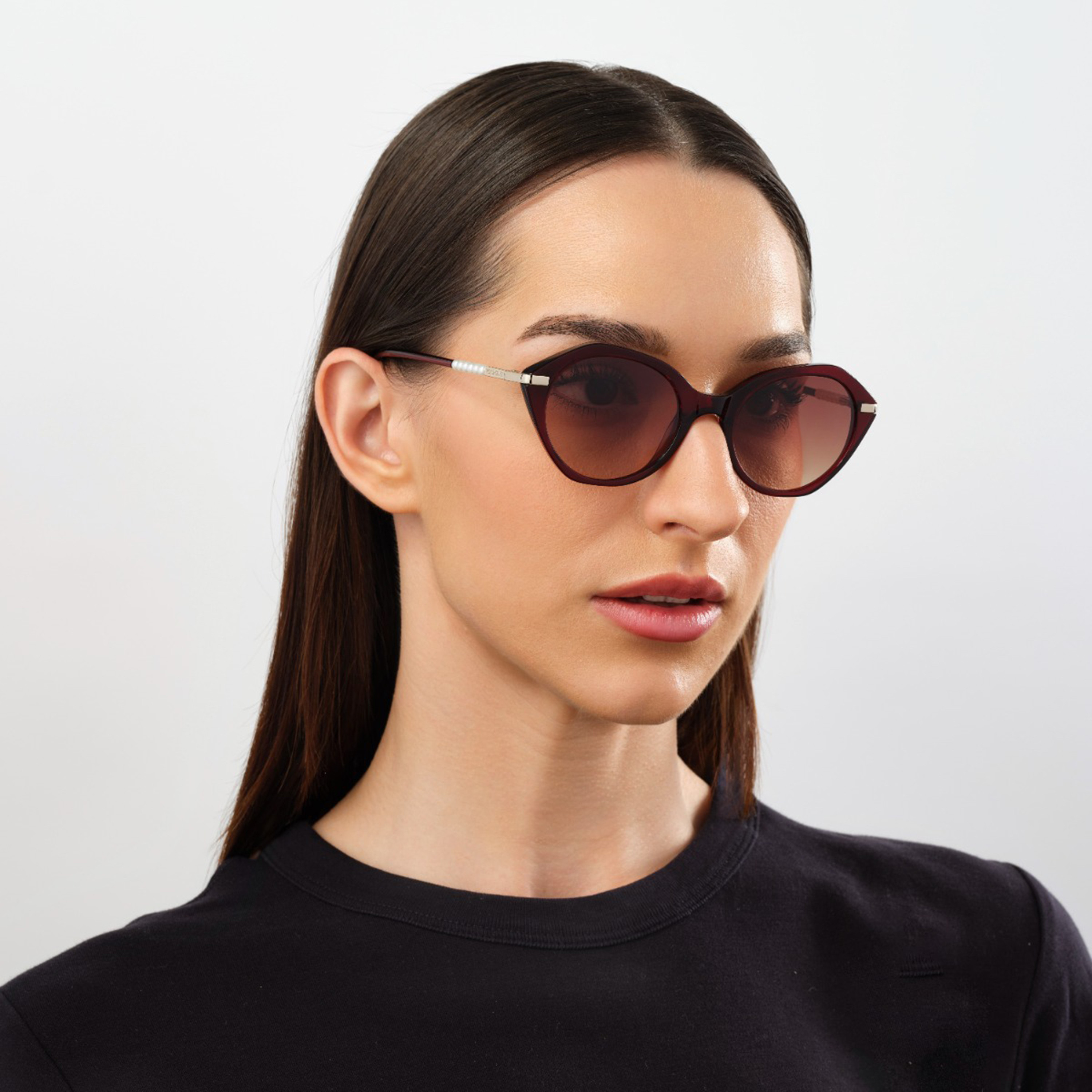 30صندايز-  نظارة شمسية هندسية بنية   49 مم 30S-000306-2604-women-sunglasses-image-5