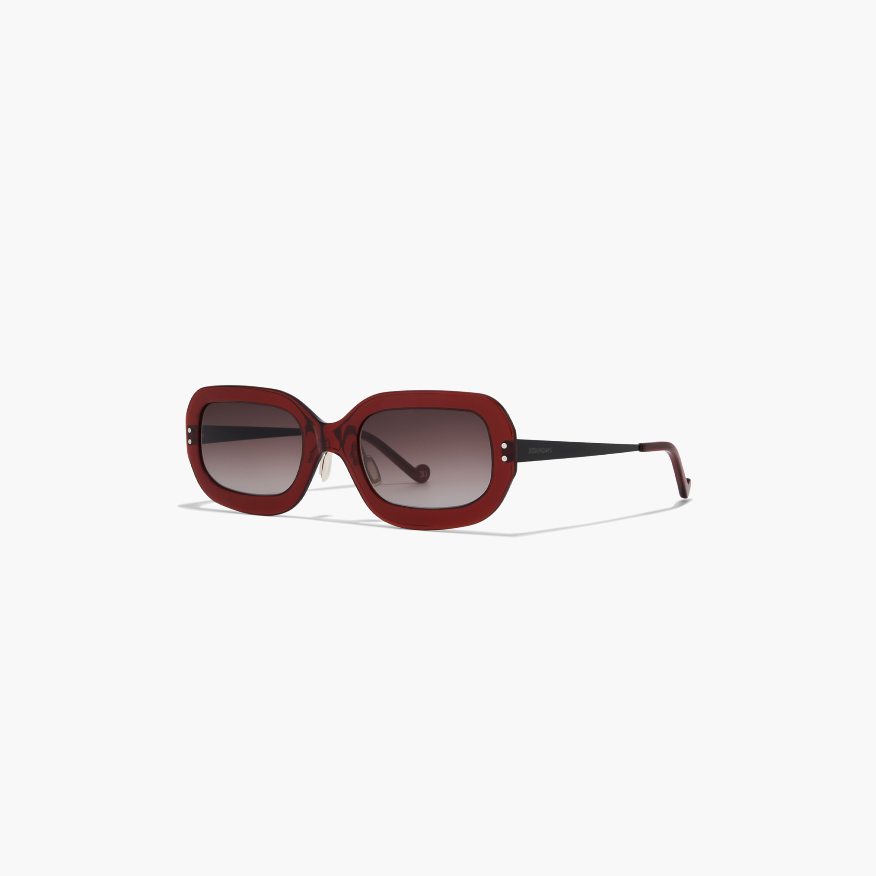 30Sundays 53MM Grey Rectangle Sunglasses 30S-000400-2607-women-sunglasses-image-2