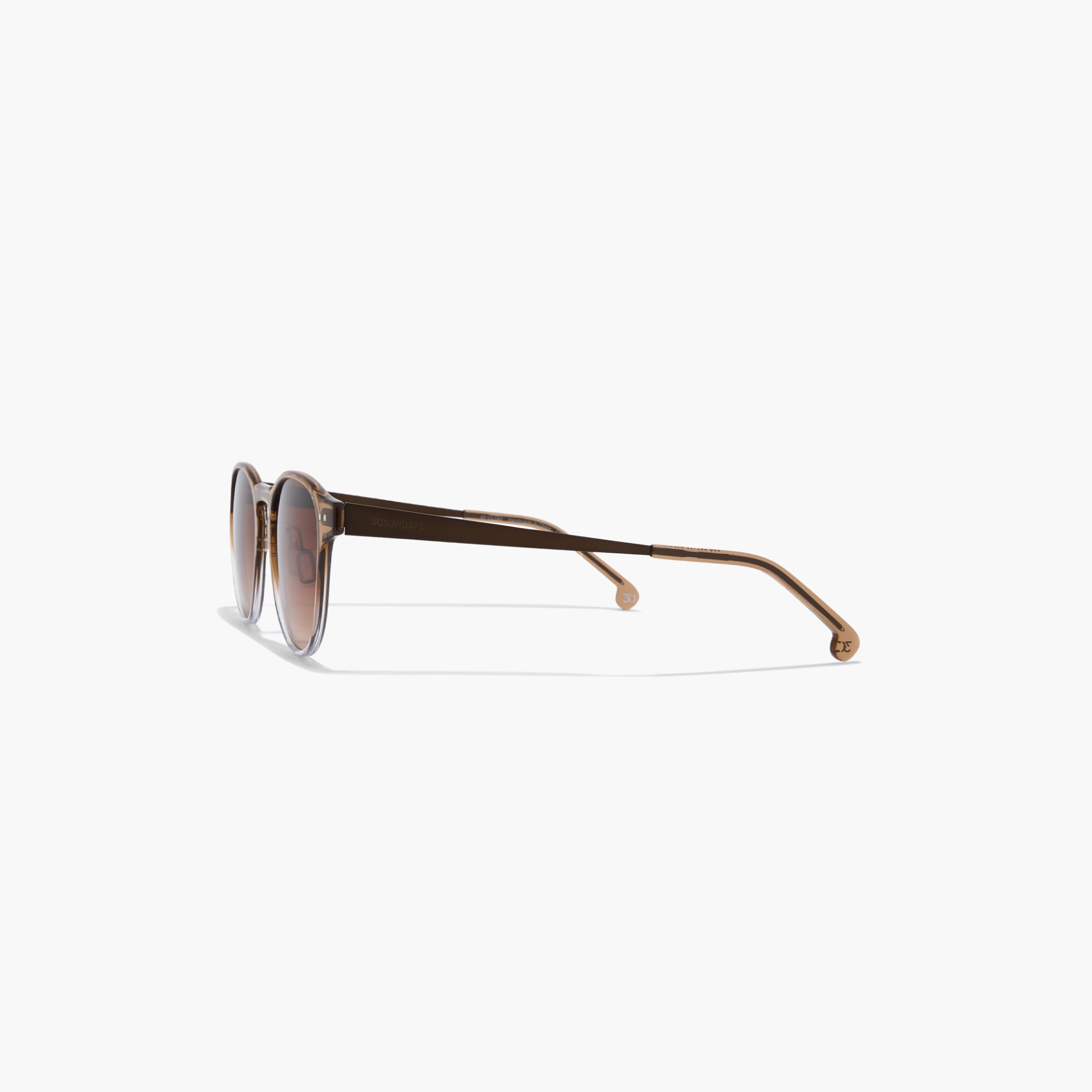 30Sundays 49MM Brown Geometric Sunglasses 30S-000403-0404-men-sunglasses-image-3