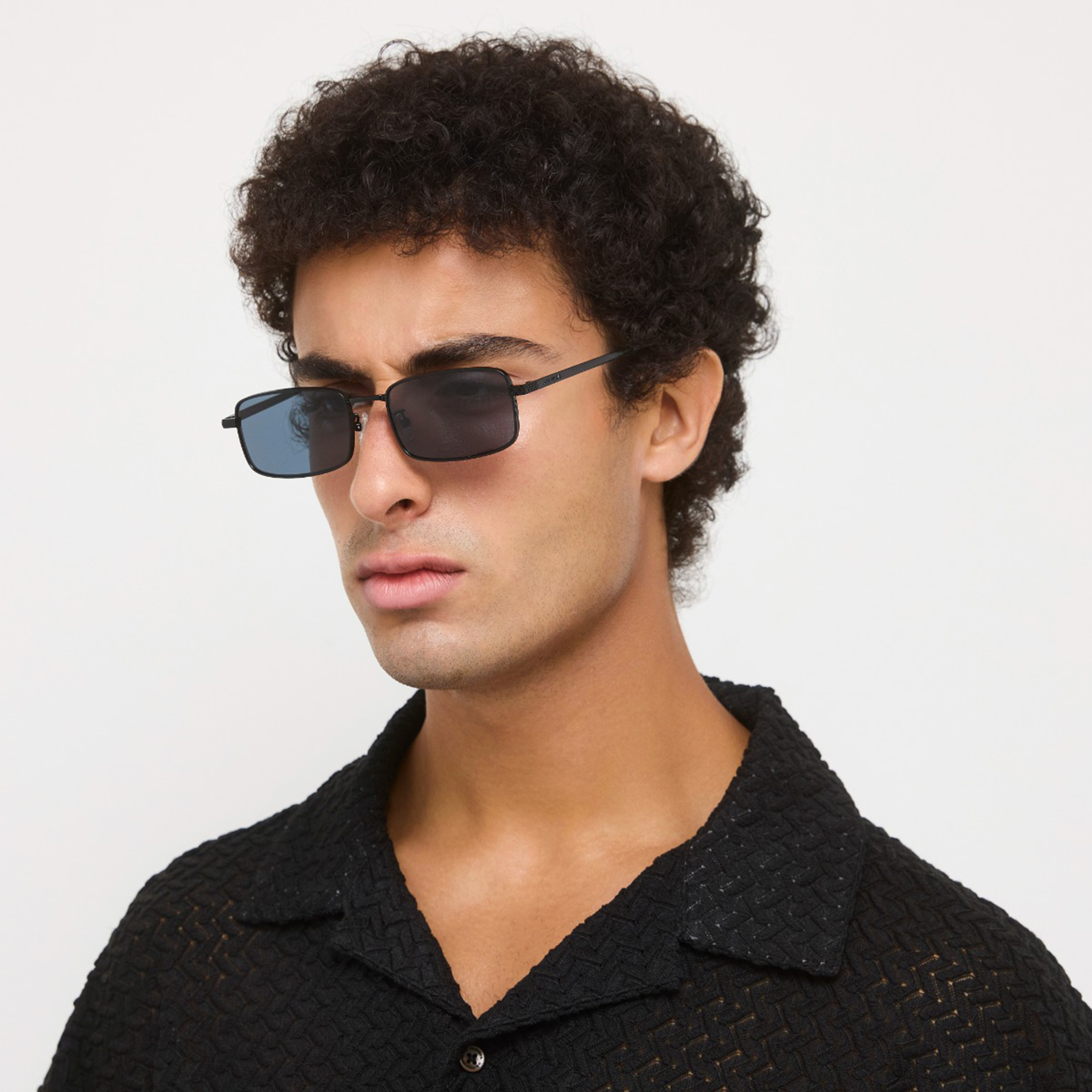 30صندايز-  نظارة شمسية مستطيلة رمادية   54 مم 30S-000404-0107-men-sunglasses-image-4