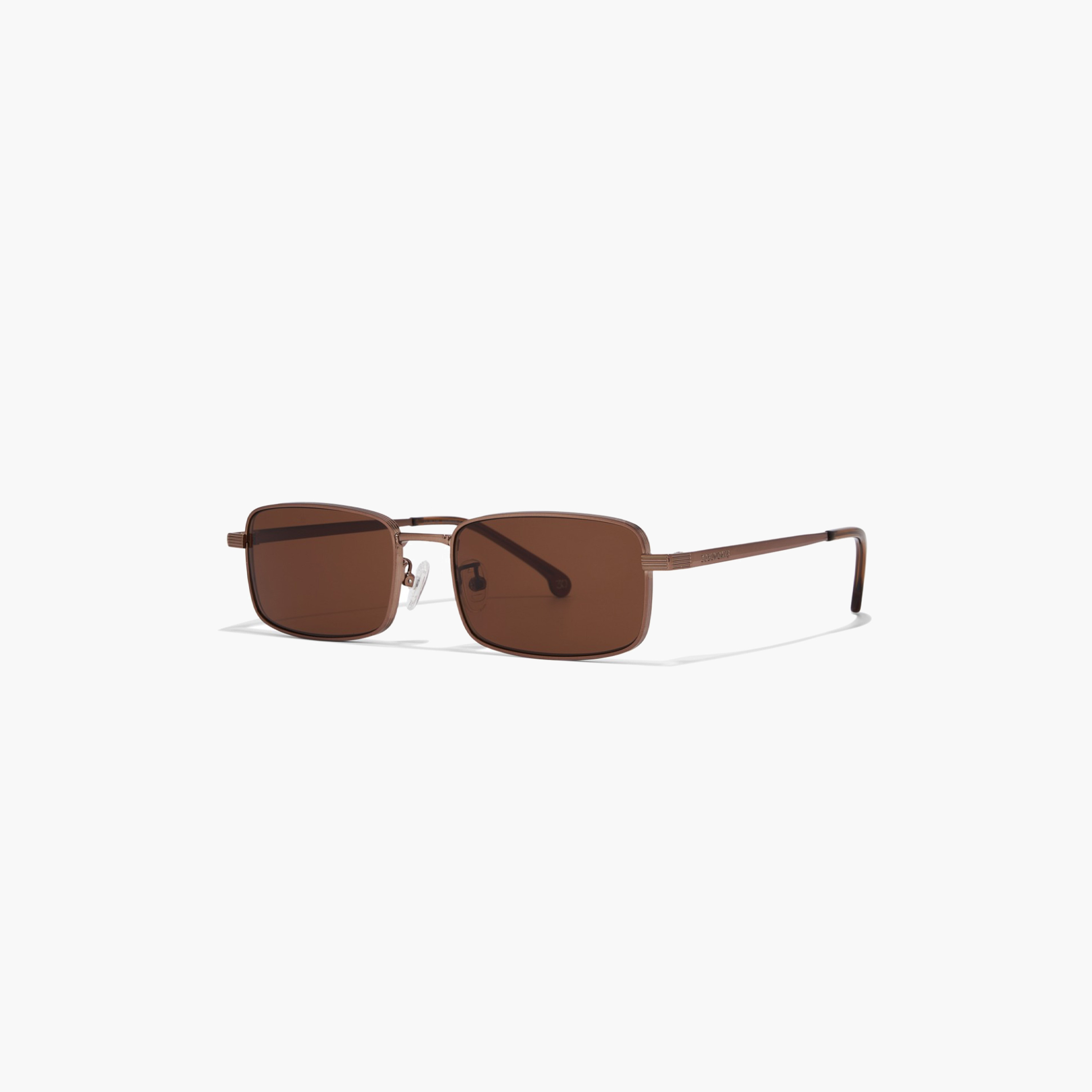 30صندايز-  نظارة شمسية بنية على شكل مستطيل   54 مم 30S-000404-0404-men-sunglasses-image-2