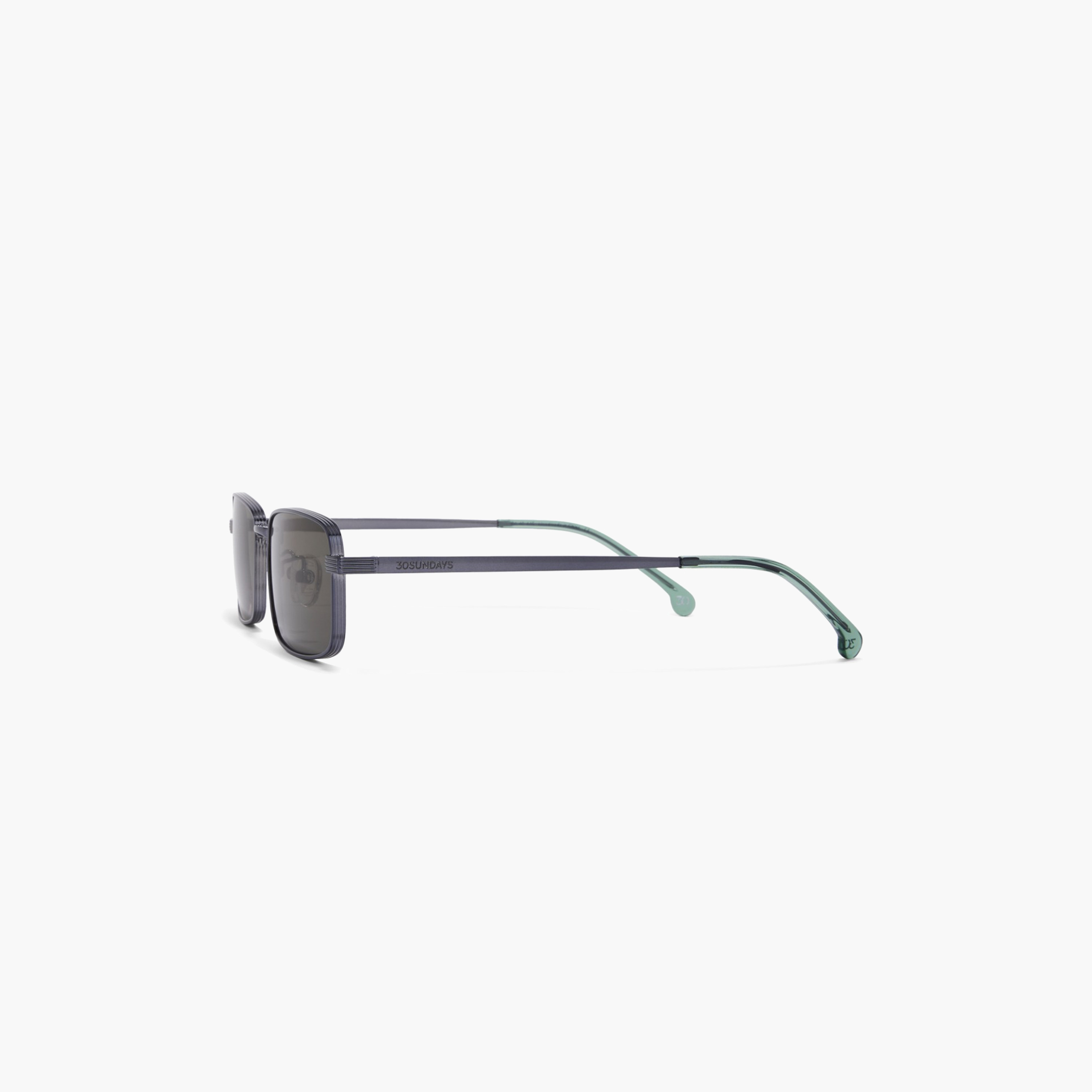 30Sundays 54MM Green Rectangle Sunglasses 30S-000404-0706-men-sunglasses-image-3