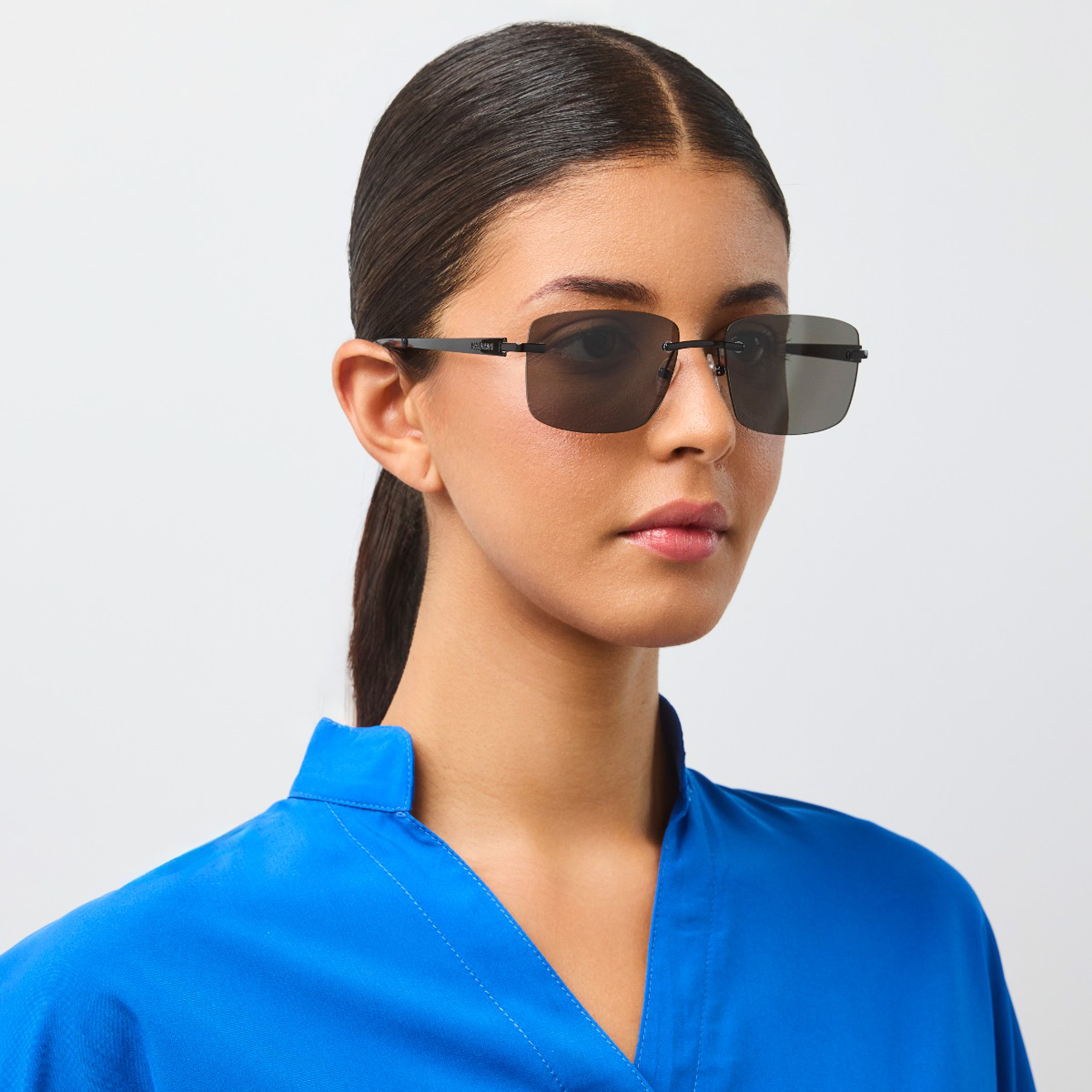 30صندايز-  نظارات شمسية سوداء مربعة مستقطبة   56 مم 30S-000406-0101p-women-sunglasses-image-4