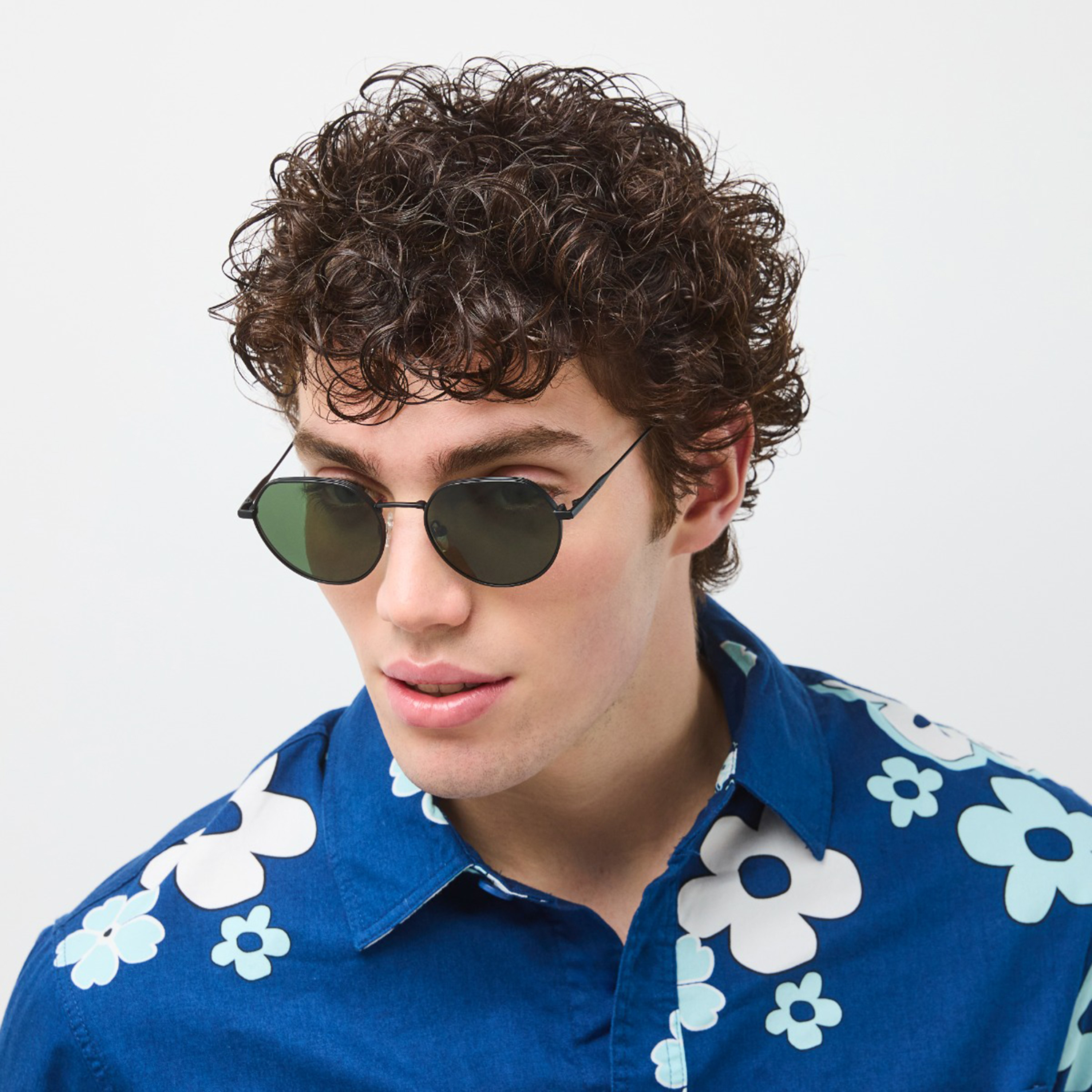 30صندايز-  نظارة شمسية هندسية خضراء   52 مم 30S-000407-0106-men-sunglasses-image-5