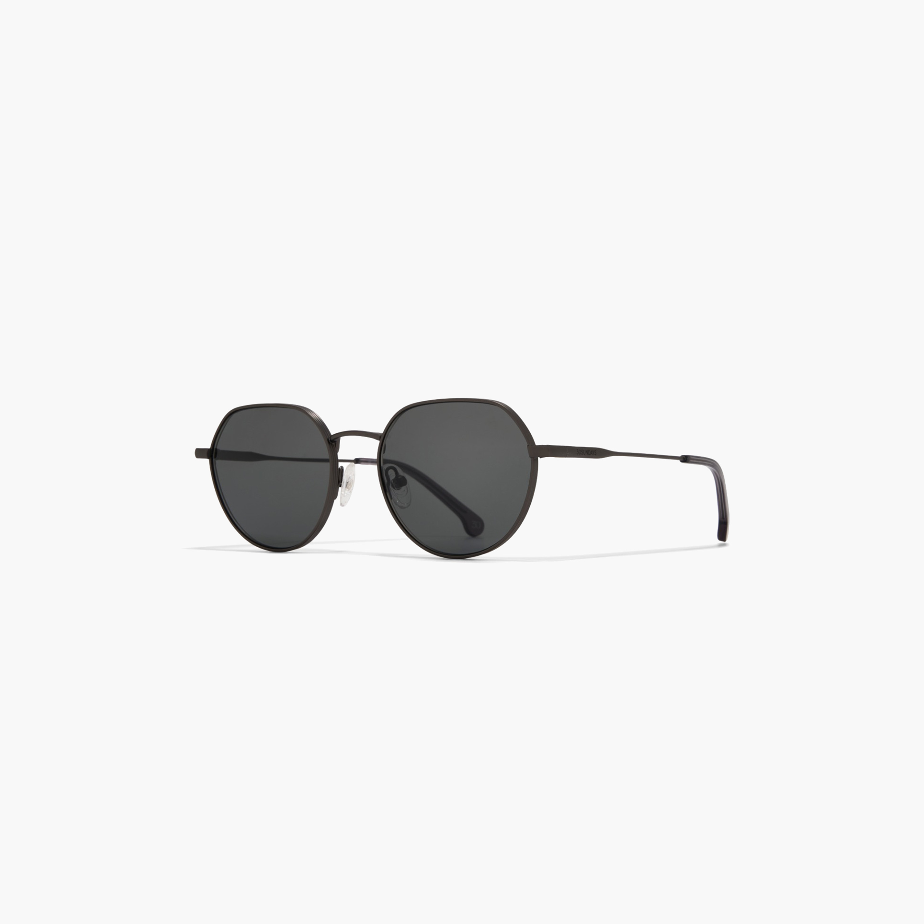 30Sundays 52MM Black Geometric Sunglasses 30S-000407-0701-men-sunglasses-image-2