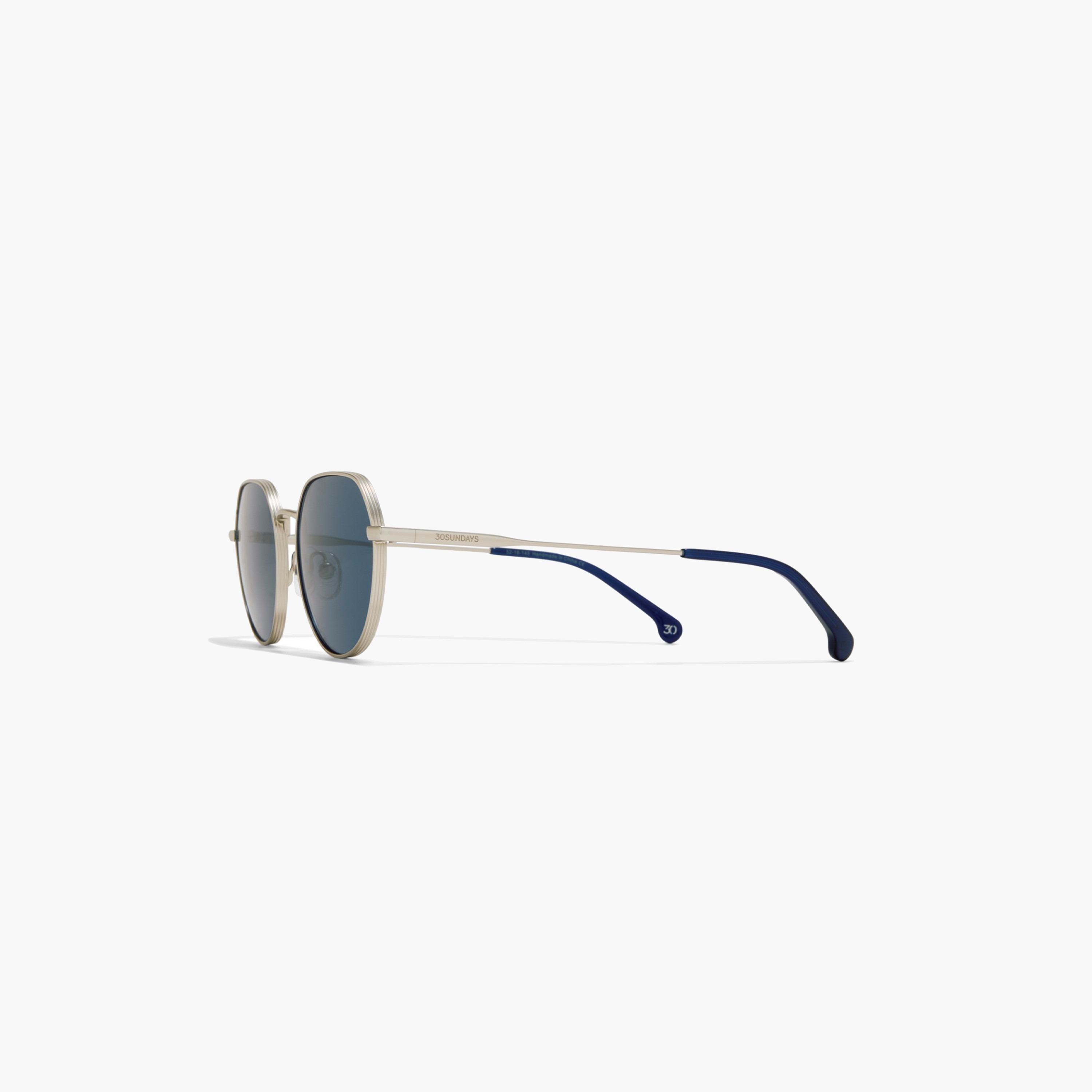 30صندايز-  نظارة شمسية هندسية زرقاء   52 مم 30S-000407-1202-men-sunglasses-image-3