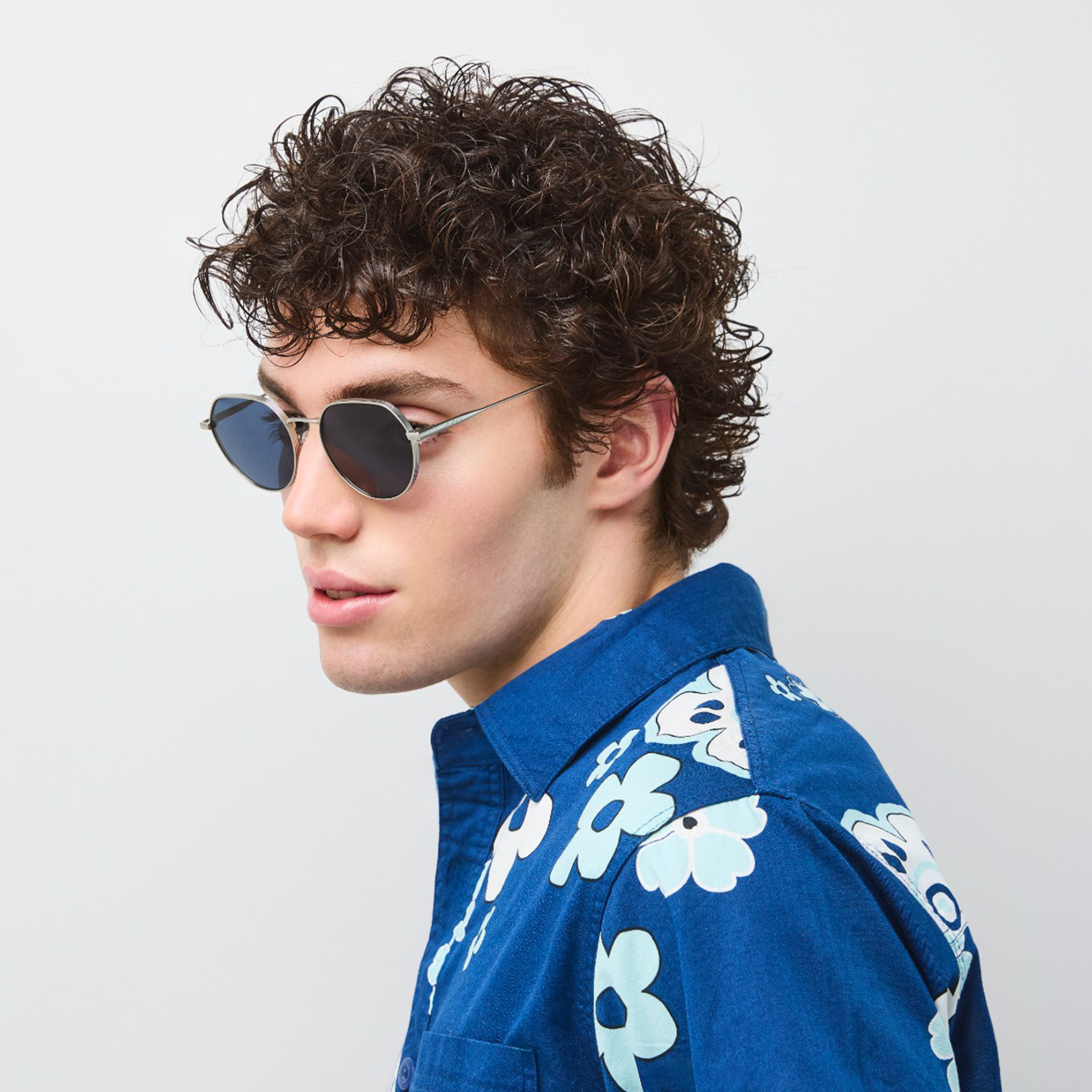30صندايز-  نظارة شمسية هندسية زرقاء   52 مم 30S-000407-1202-men-sunglasses-image-5