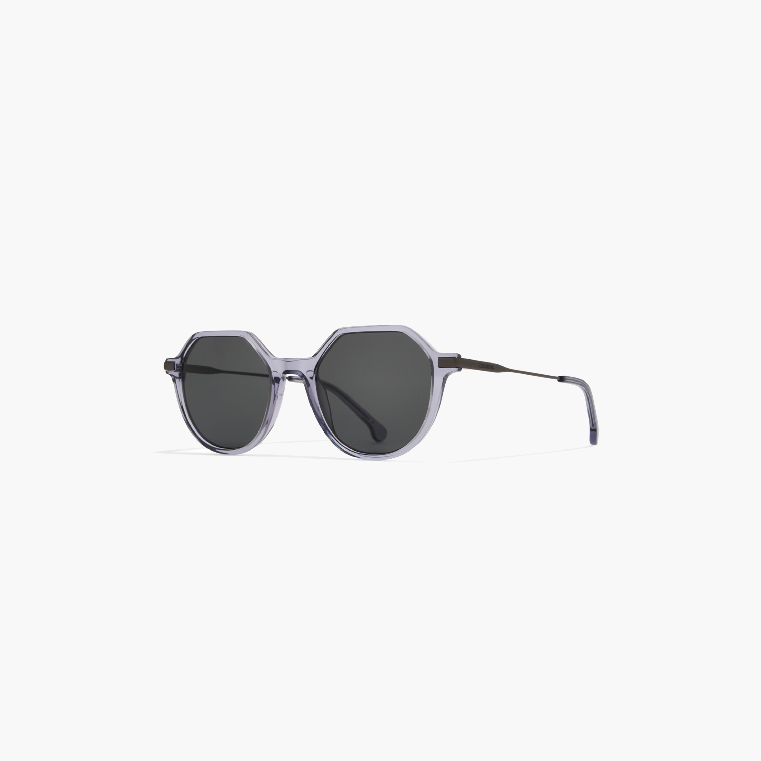 30Sundays 50MM Black Geometric Sunglasses 30S-000411-0701-men-sunglasses-image-2