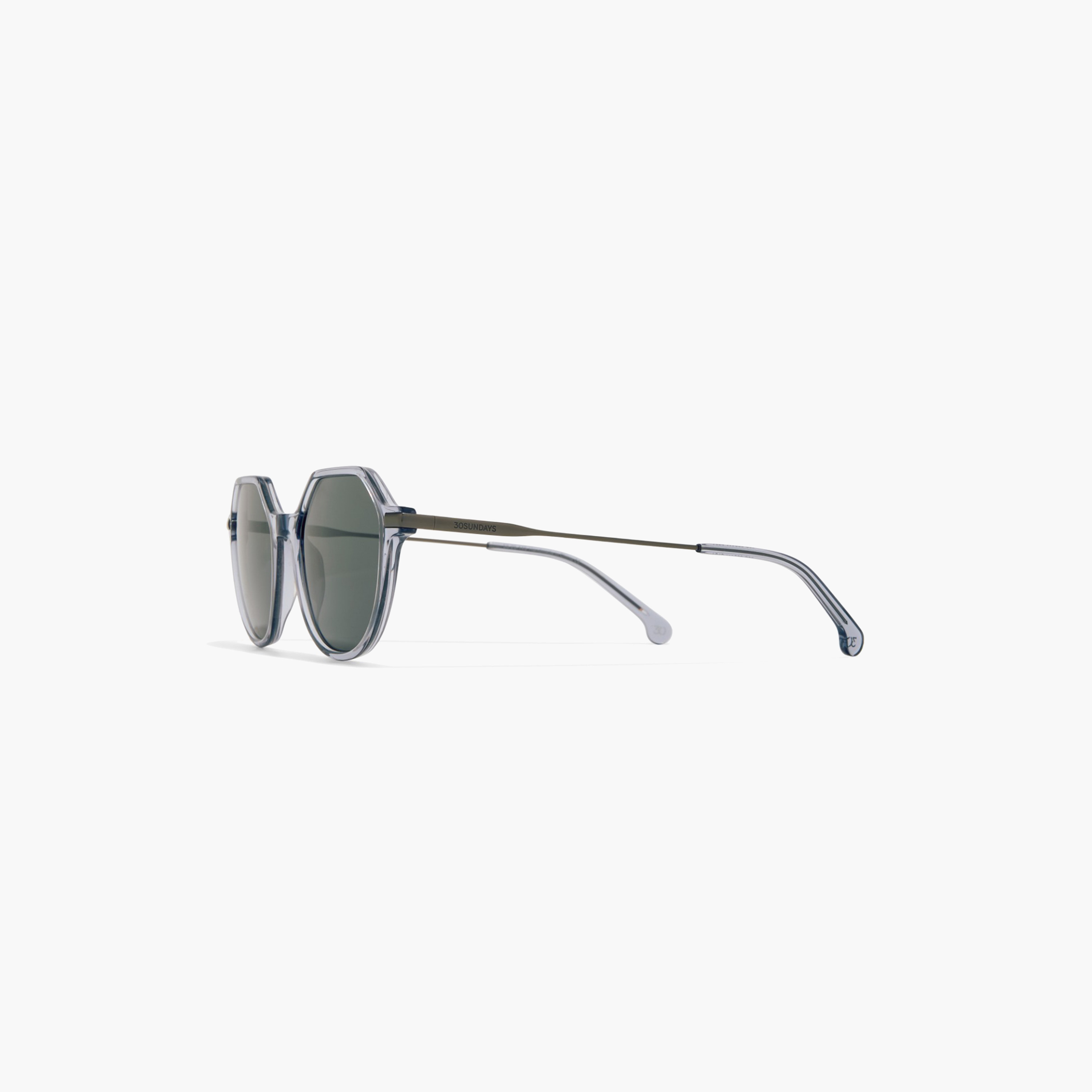 30Sundays 50MM Black Geometric Sunglasses 30S-000411-0701-men-sunglasses-image-3