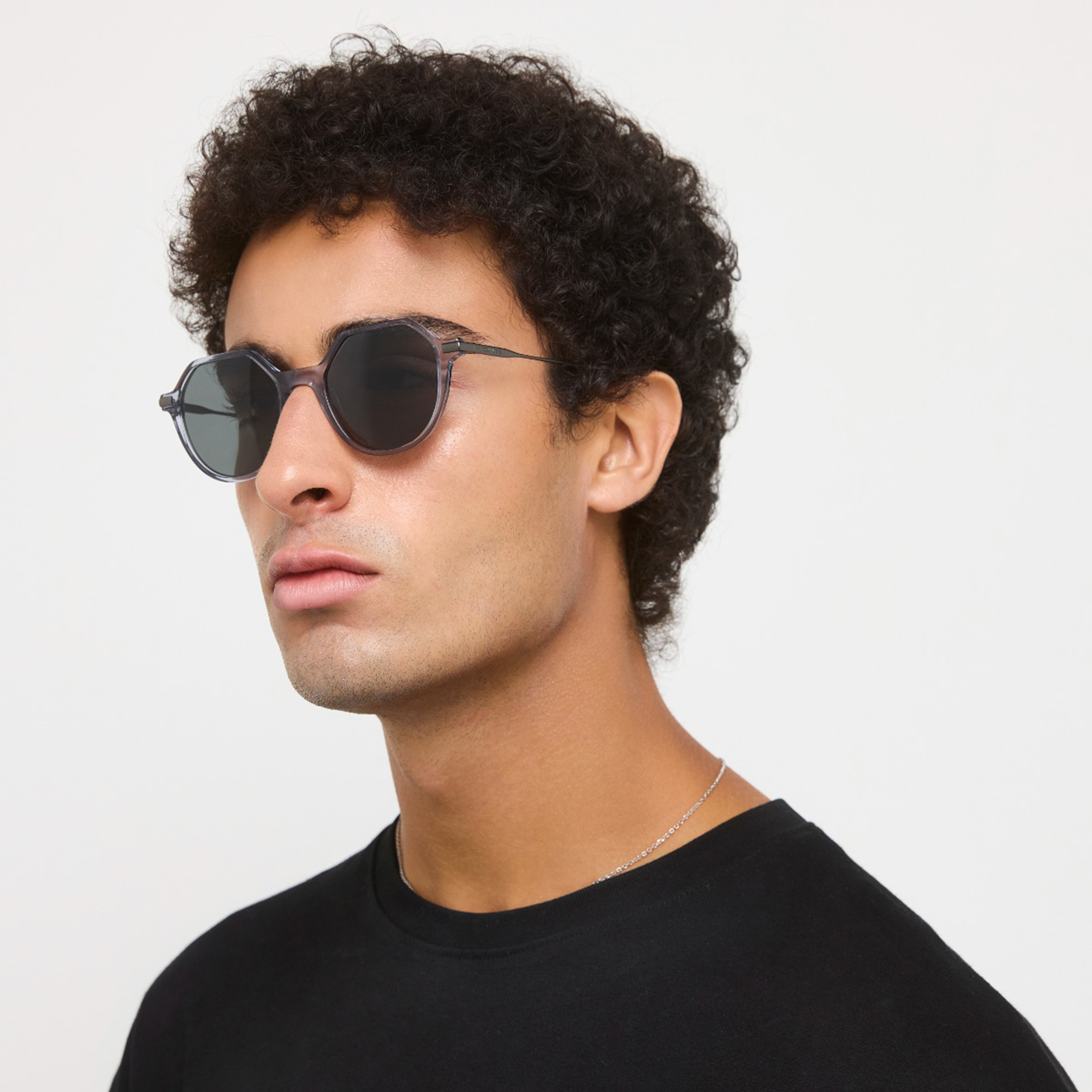 30Sundays 50MM Black Geometric Sunglasses 30S-000411-0701-men-sunglasses-image-4