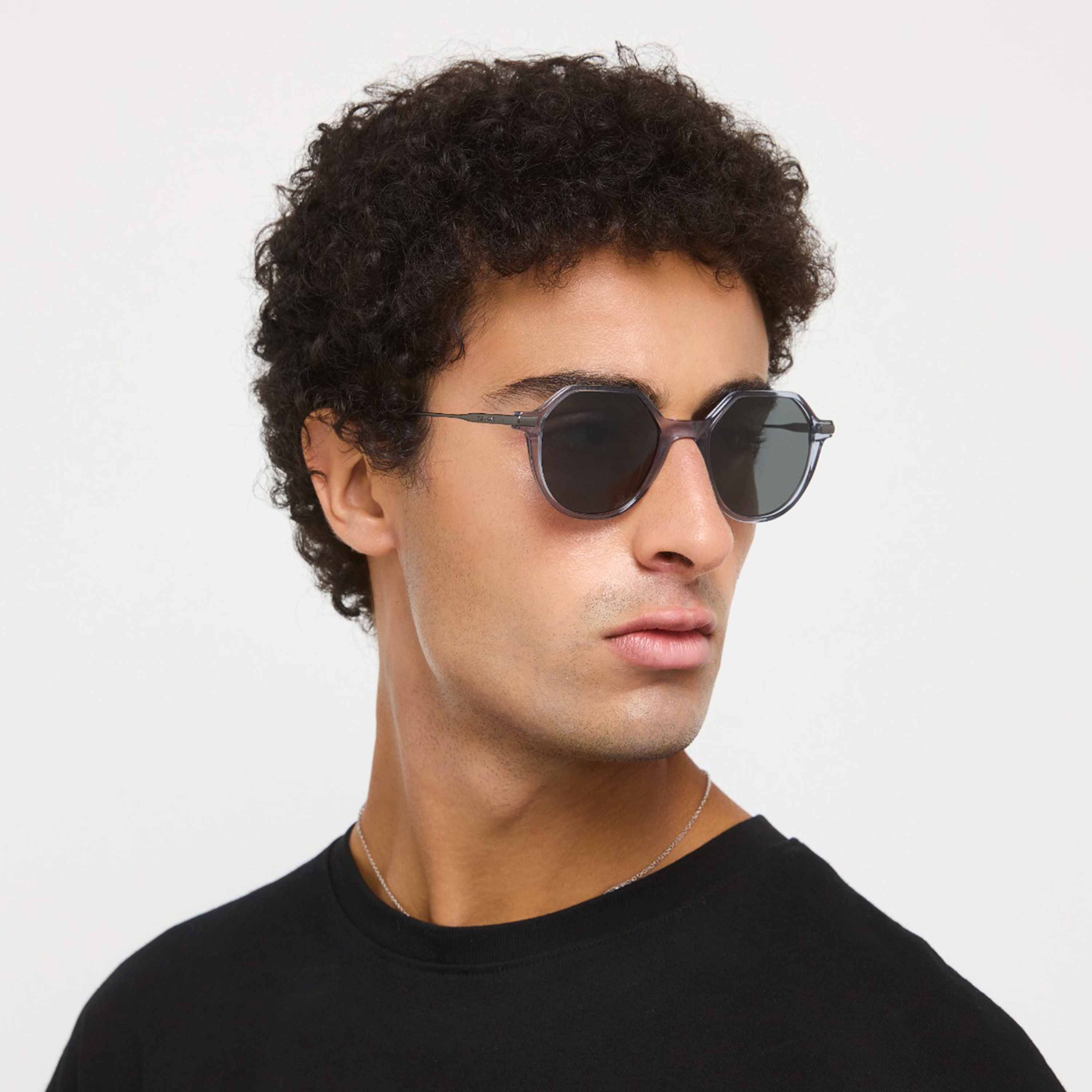 30Sundays 50MM Black Geometric Sunglasses 30S-000411-0701-men-sunglasses-image-5
