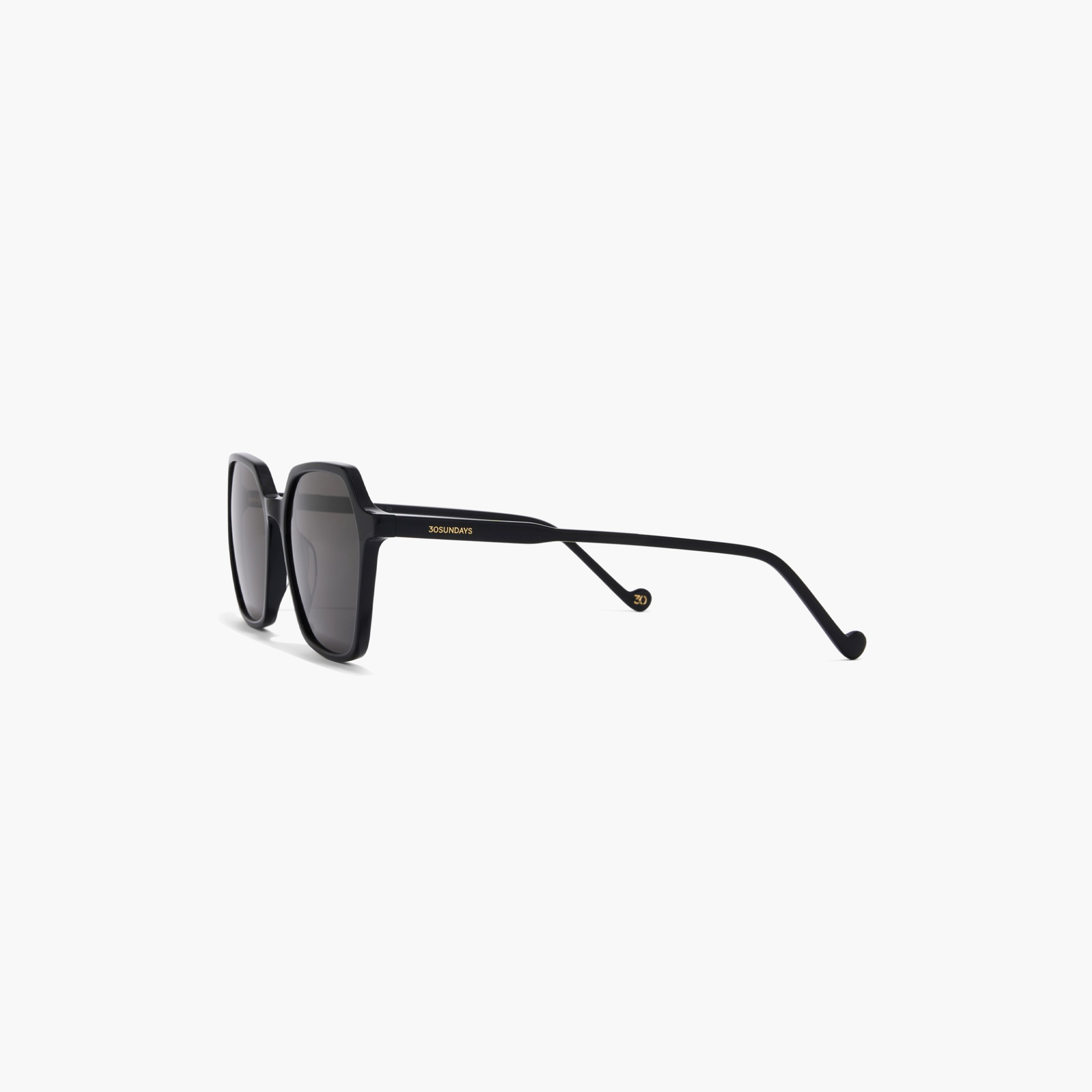 30Sundays 53MM Black Geometric Sunglasses 30S-000413-0101-women-sunglasses-image-3