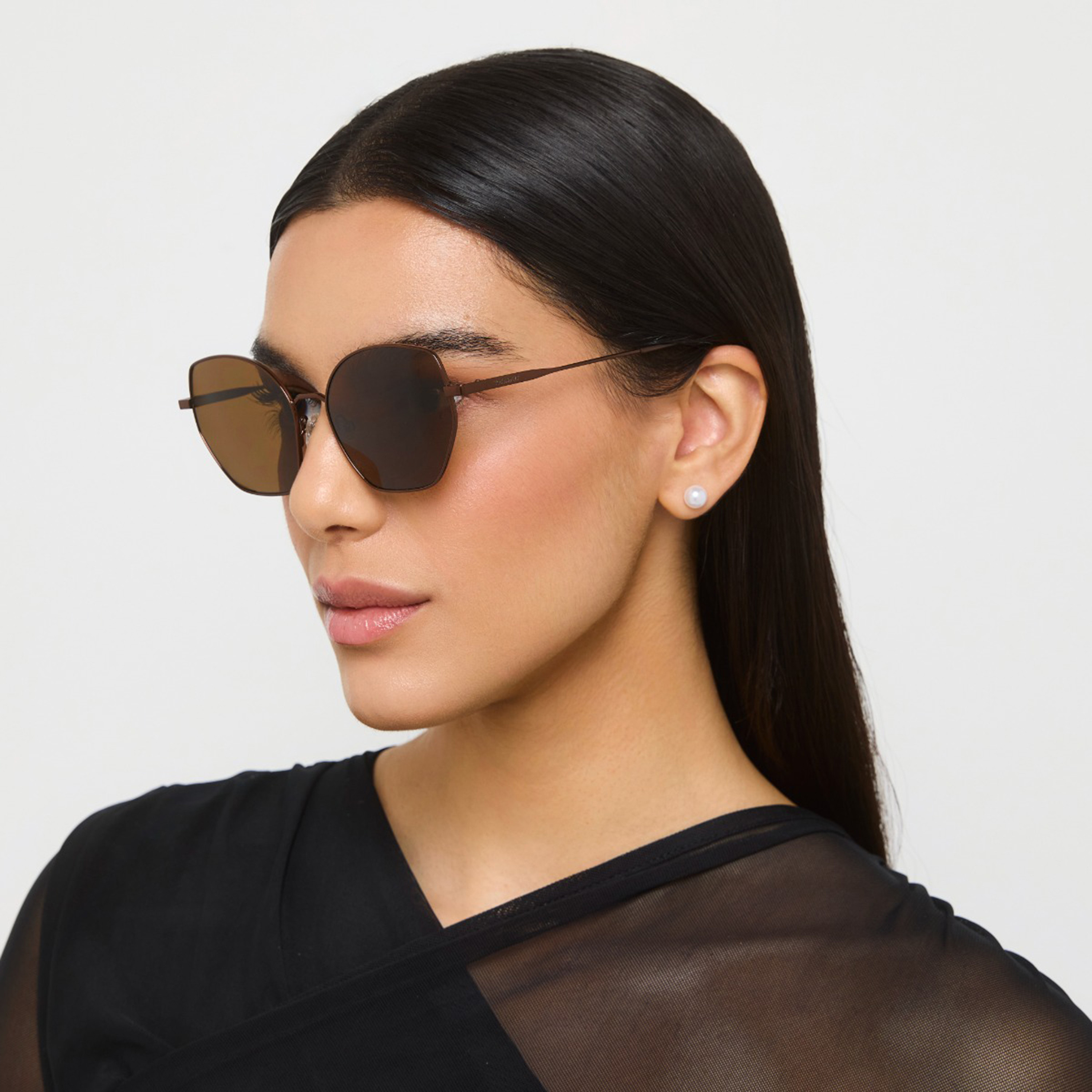 30Sundays 54MM Brown Geometric Sunglasses 30S-000415-0404-women-sunglasses-image-4