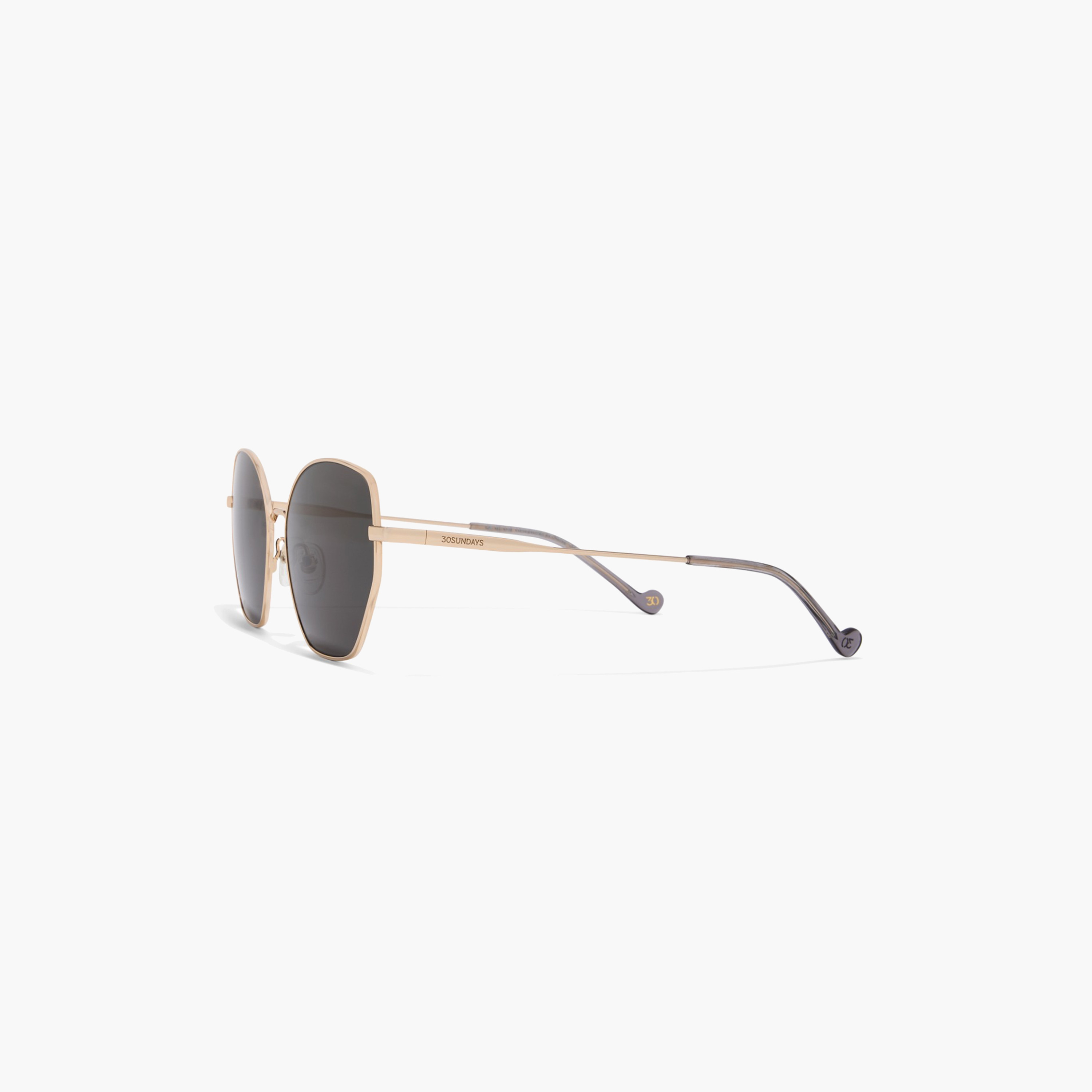 30Sundays 54MM Grey Geometric Sunglasses 30S-000415-2907-women-sunglasses-image-3
