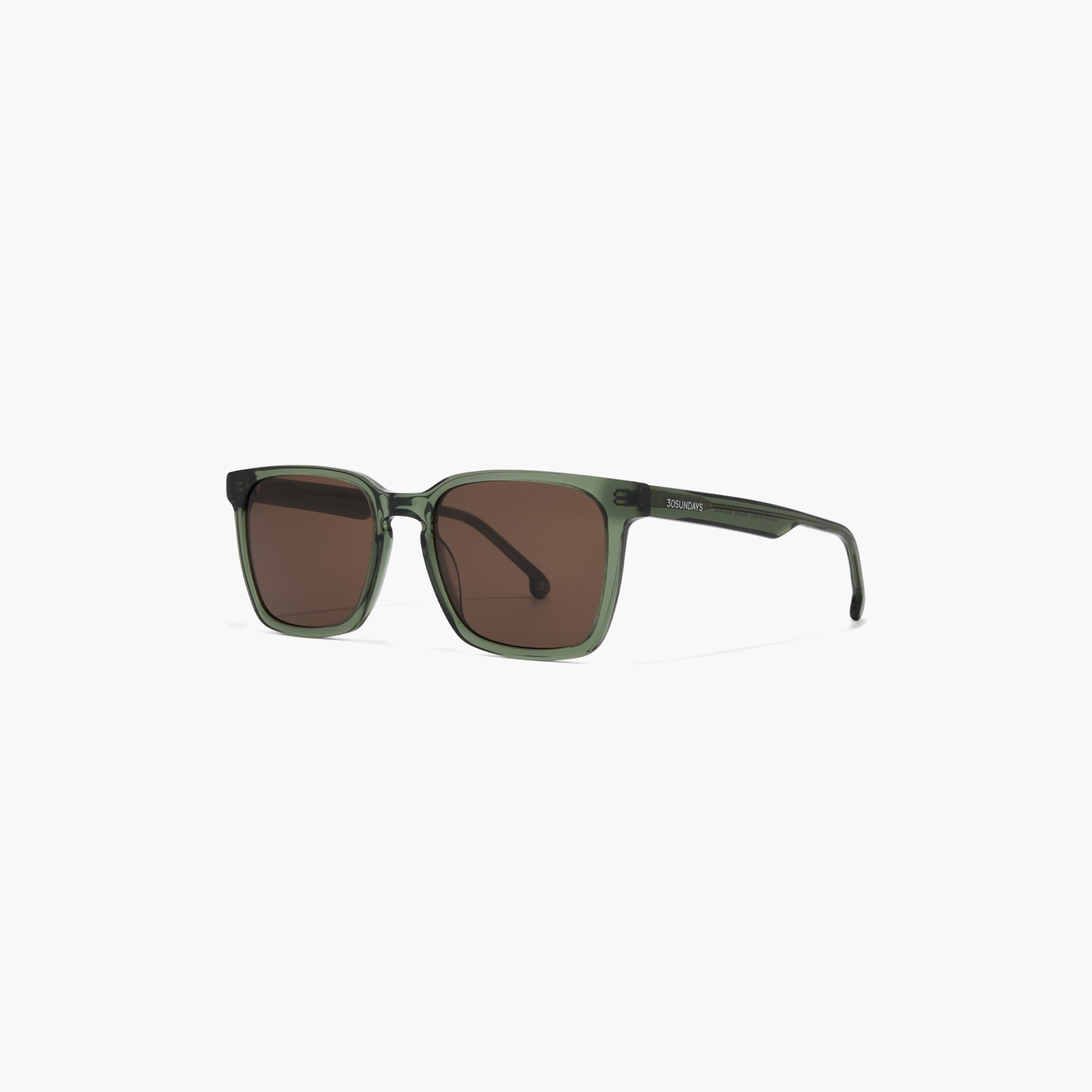 30Sundays 54MM Brown Rectangle Sunglasses 30S-000416-0604-men-sunglasses-image-2