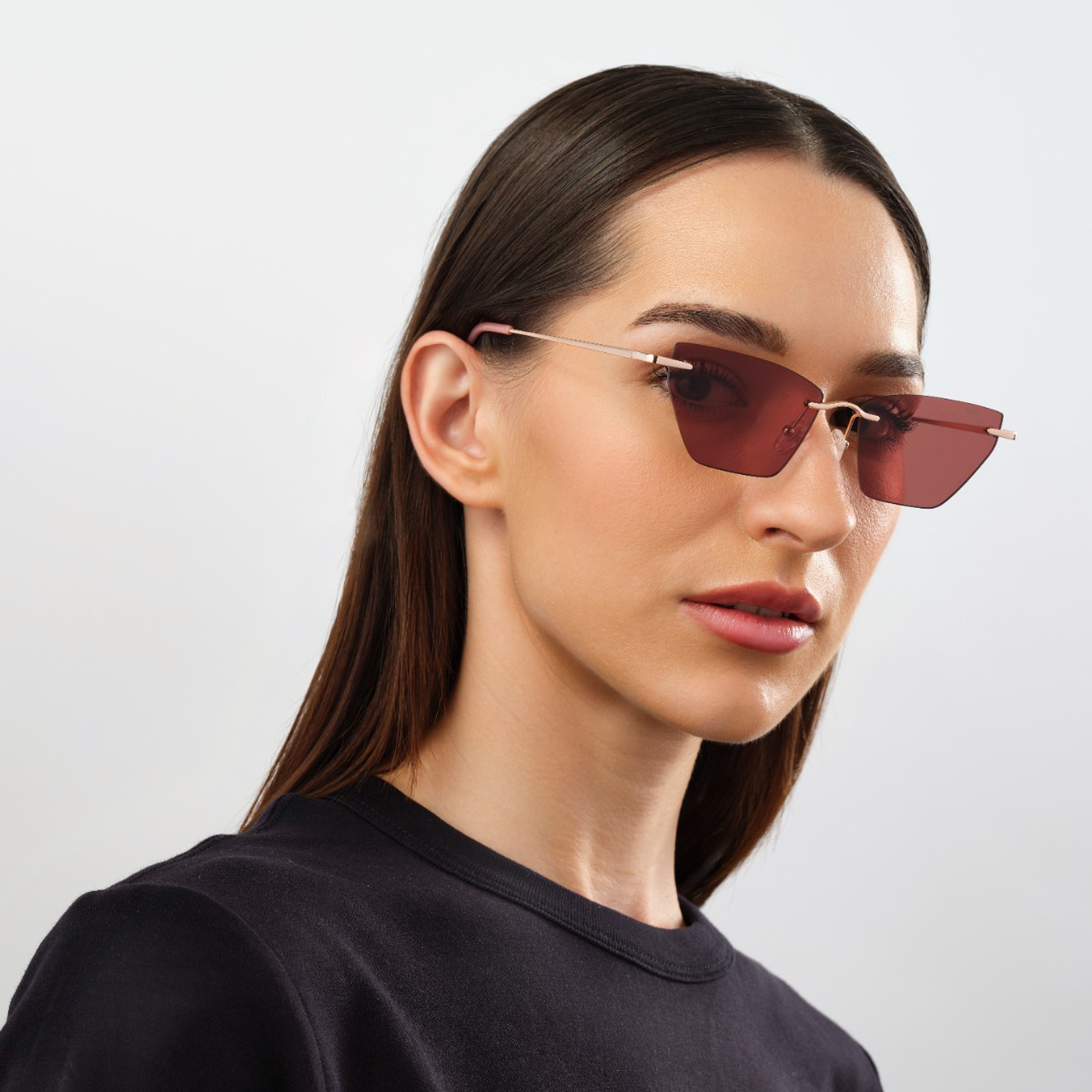 بلاك آوت-  نظارة شمسية عين القطة بنية   54 مم BLA-000276-2304-women-sunglasses-image-5