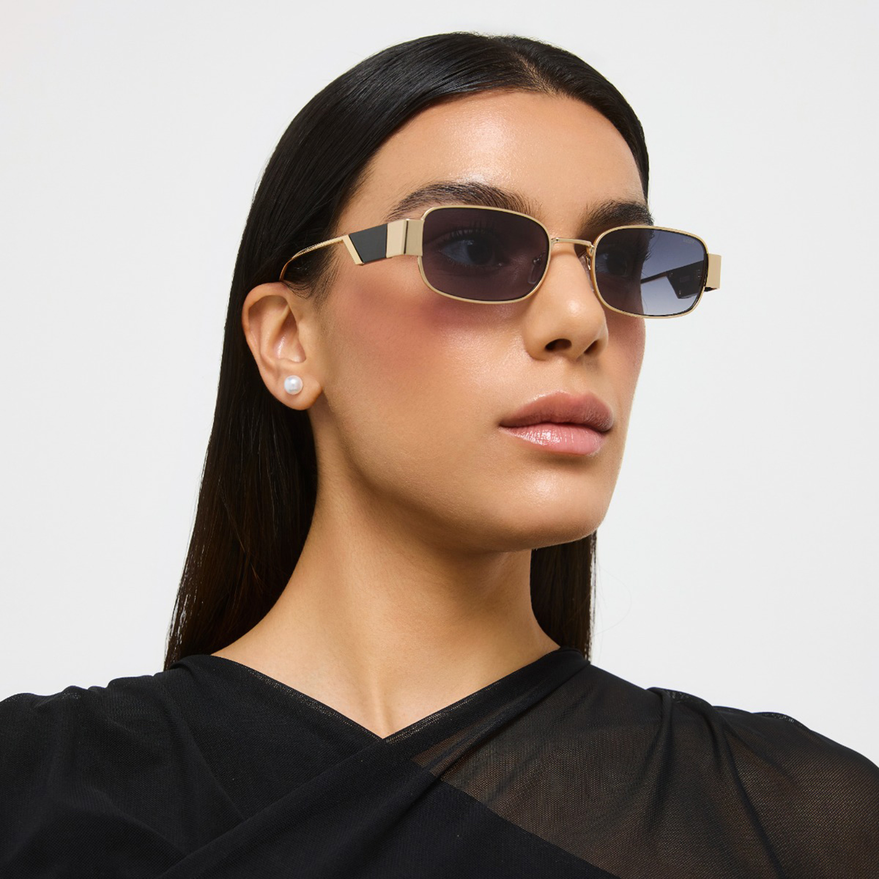 BlackOut 53MM Grey Square Sunglasses BLA-000301-2907-women-sunglasses-image-4